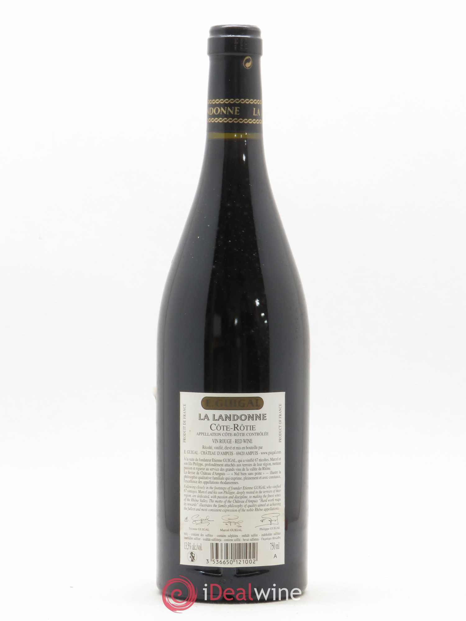 Côte-Rôtie La Landonne Guigal 2012 - Lot de 1 bouteille - 1
