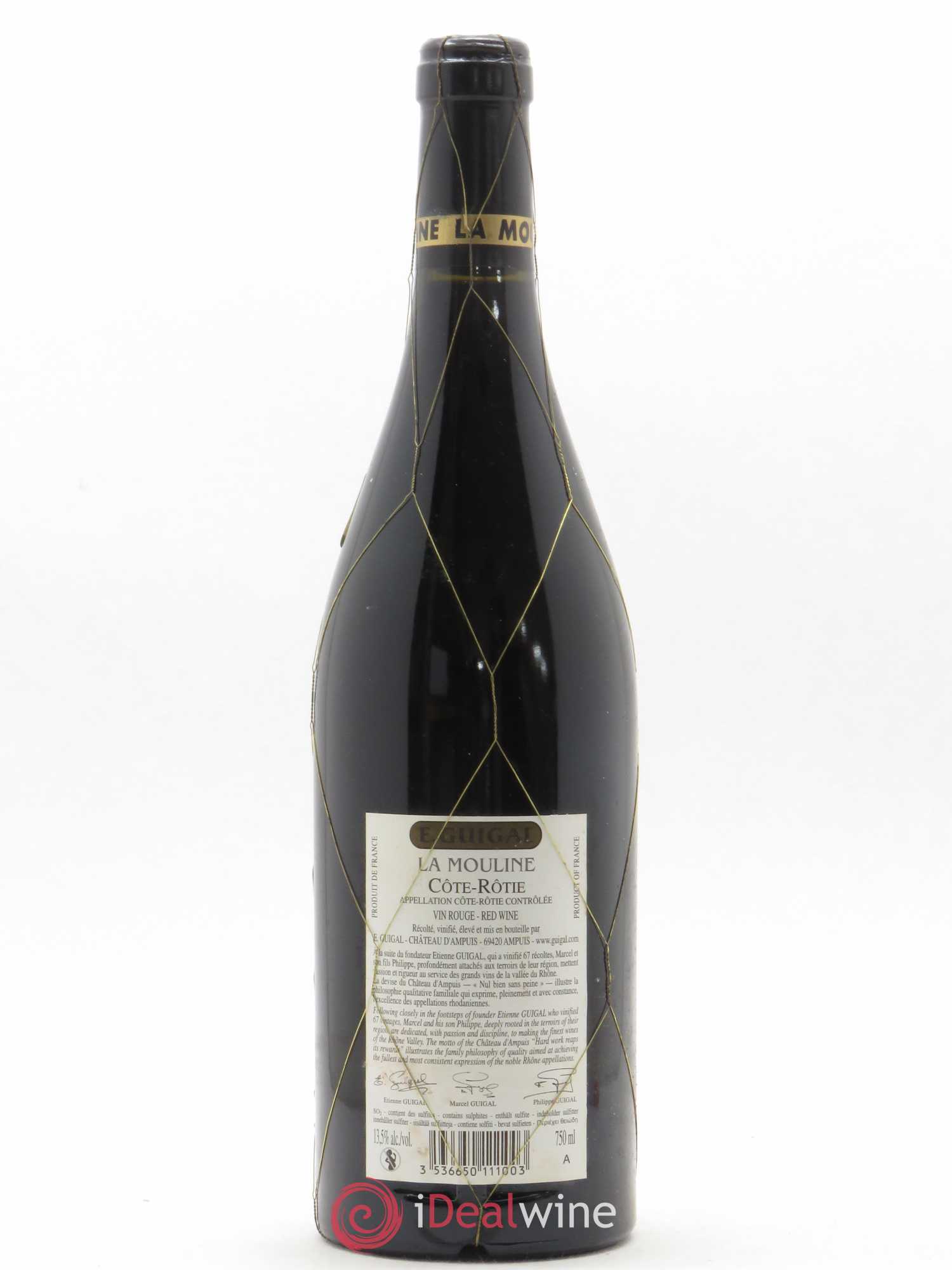 Côte-Rôtie La Mouline Guigal 2012 - Lot de 1 bouteille - 1