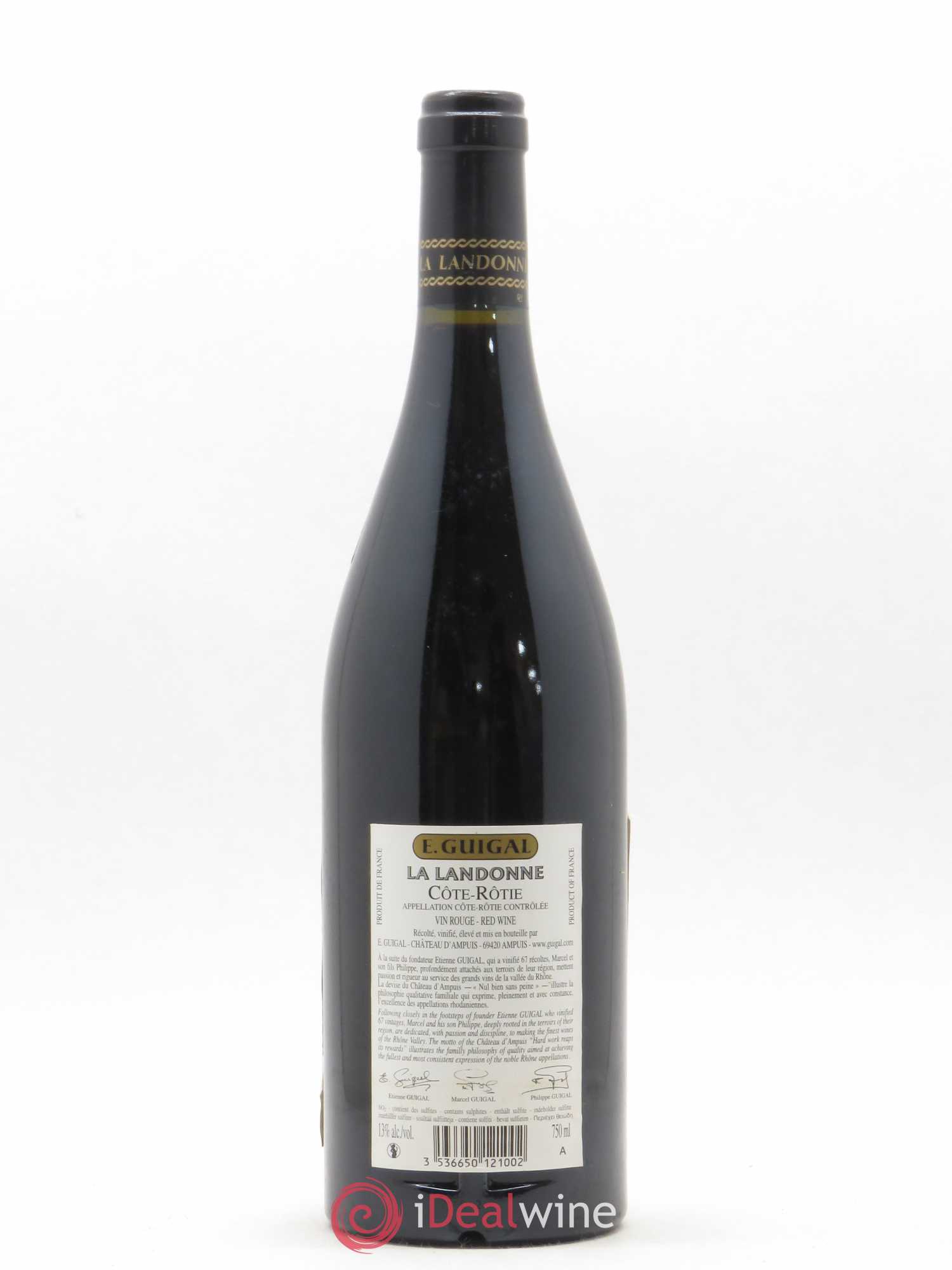 Côte-Rôtie La Landonne Guigal 2011 - Lot de 1 bouteille - 1
