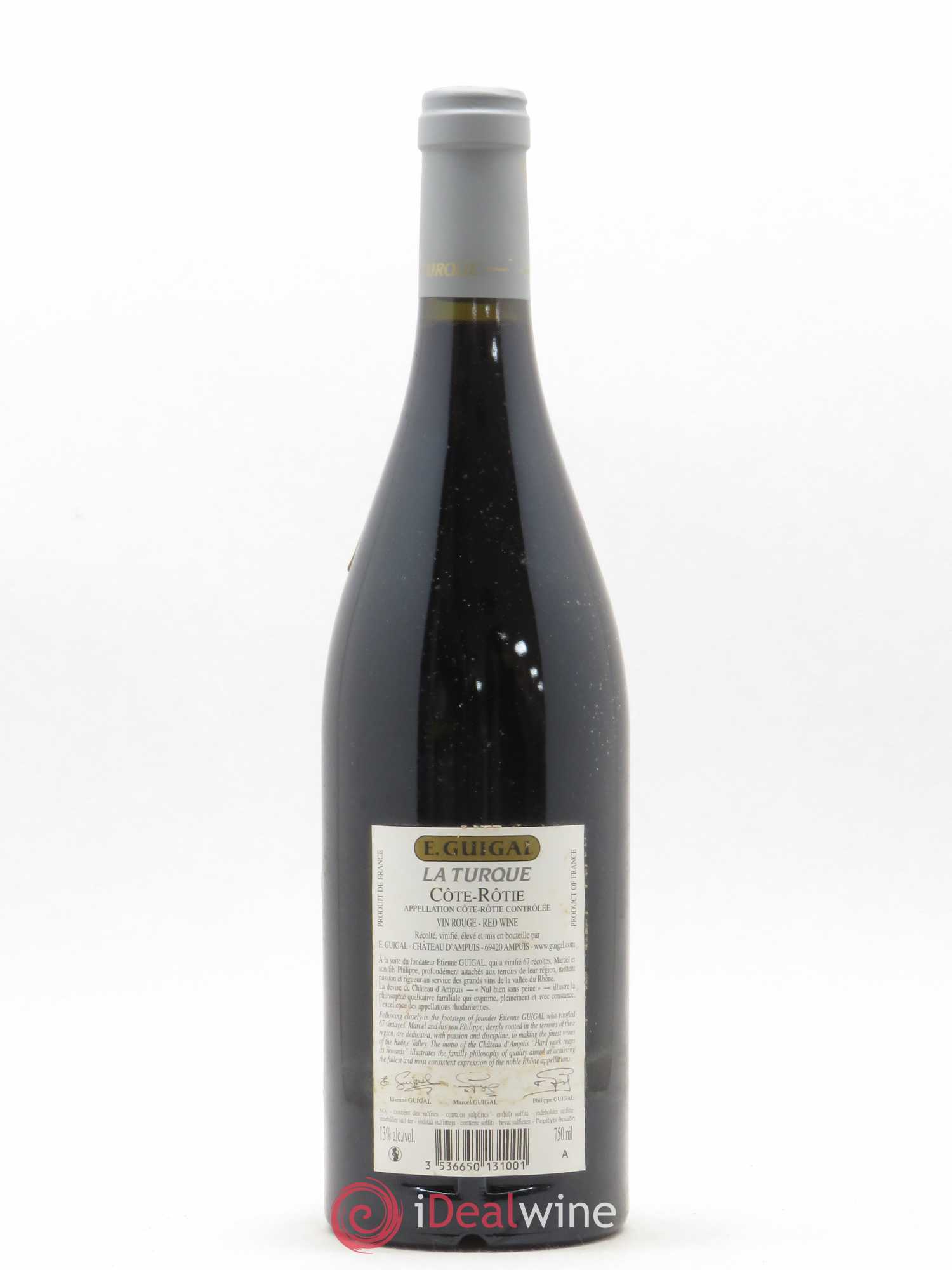 Côte-Rôtie La Turque Guigal 2011 - Lot de 1 bouteille - 1