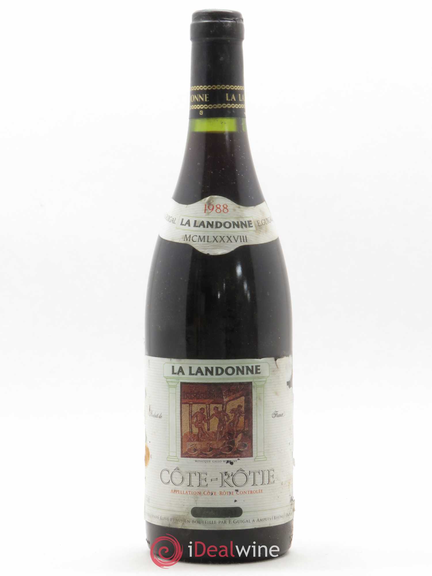 Côte-Rôtie La Landonne Guigal 1988 - Lot de 1 bouteille - 0