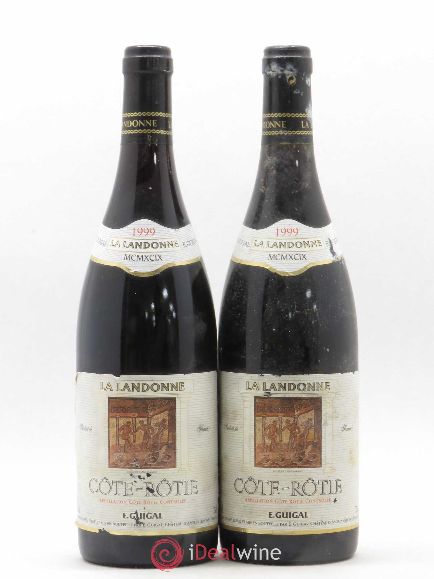Côte-Rôtie La Landonne Guigal 1999 - Lot de 2 bouteilles - 0