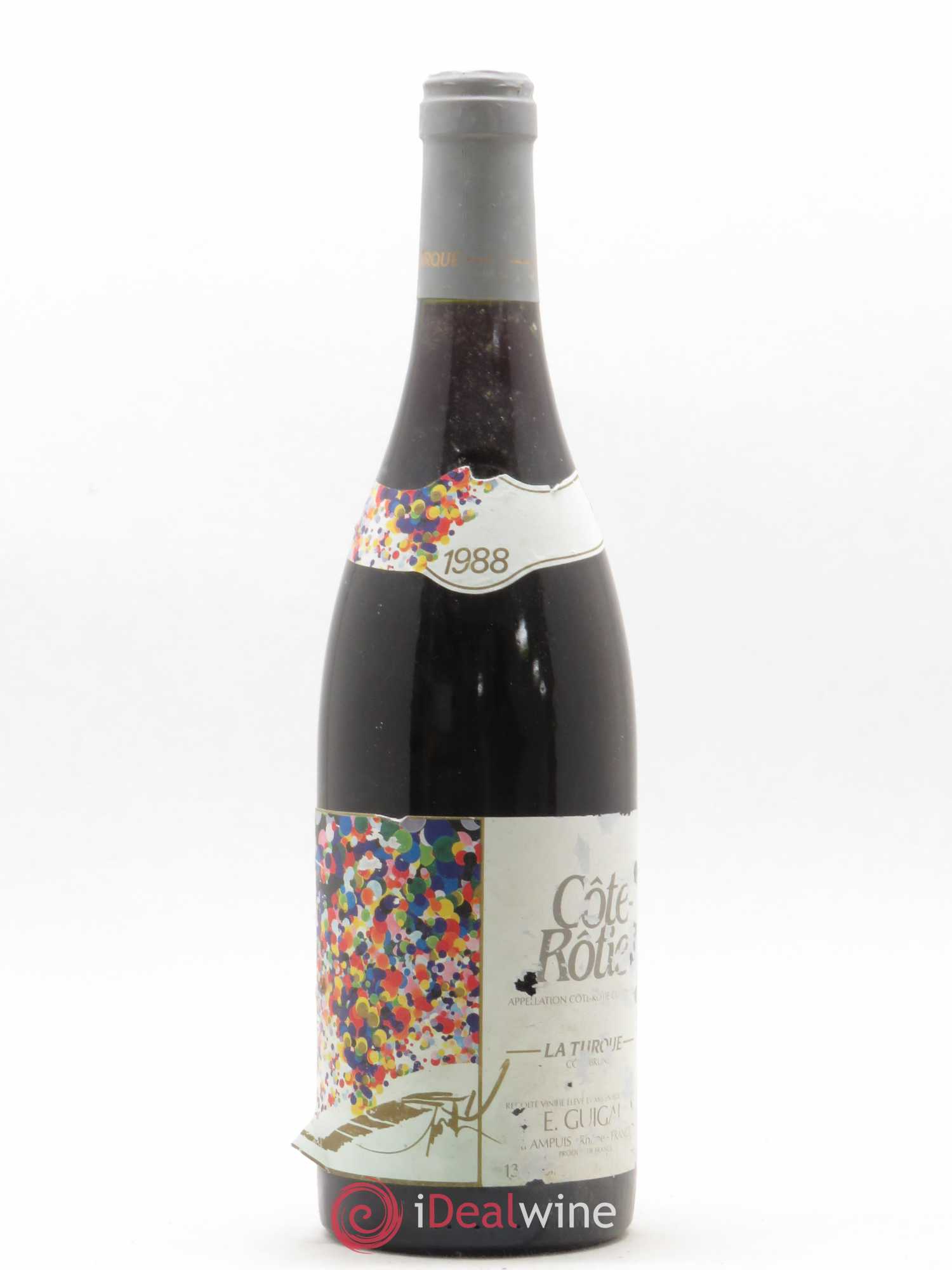 Côte-Rôtie La Turque Guigal 1988 - Lot de 1 bouteille - 0
