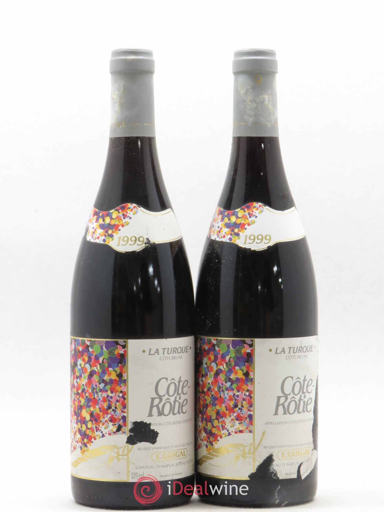 Côte-Rôtie La Turque Guigal 1999 - Lot de 2 bouteilles - 0