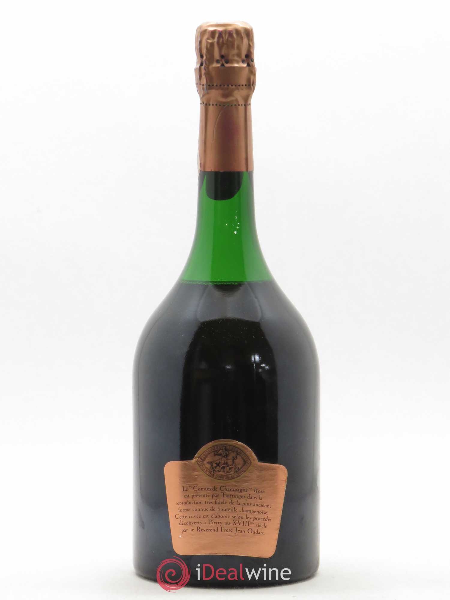 Comtes de Champagne Rosé Grand Cru Brut Taittinger 1979 - Lot de 1 bouteille - 1