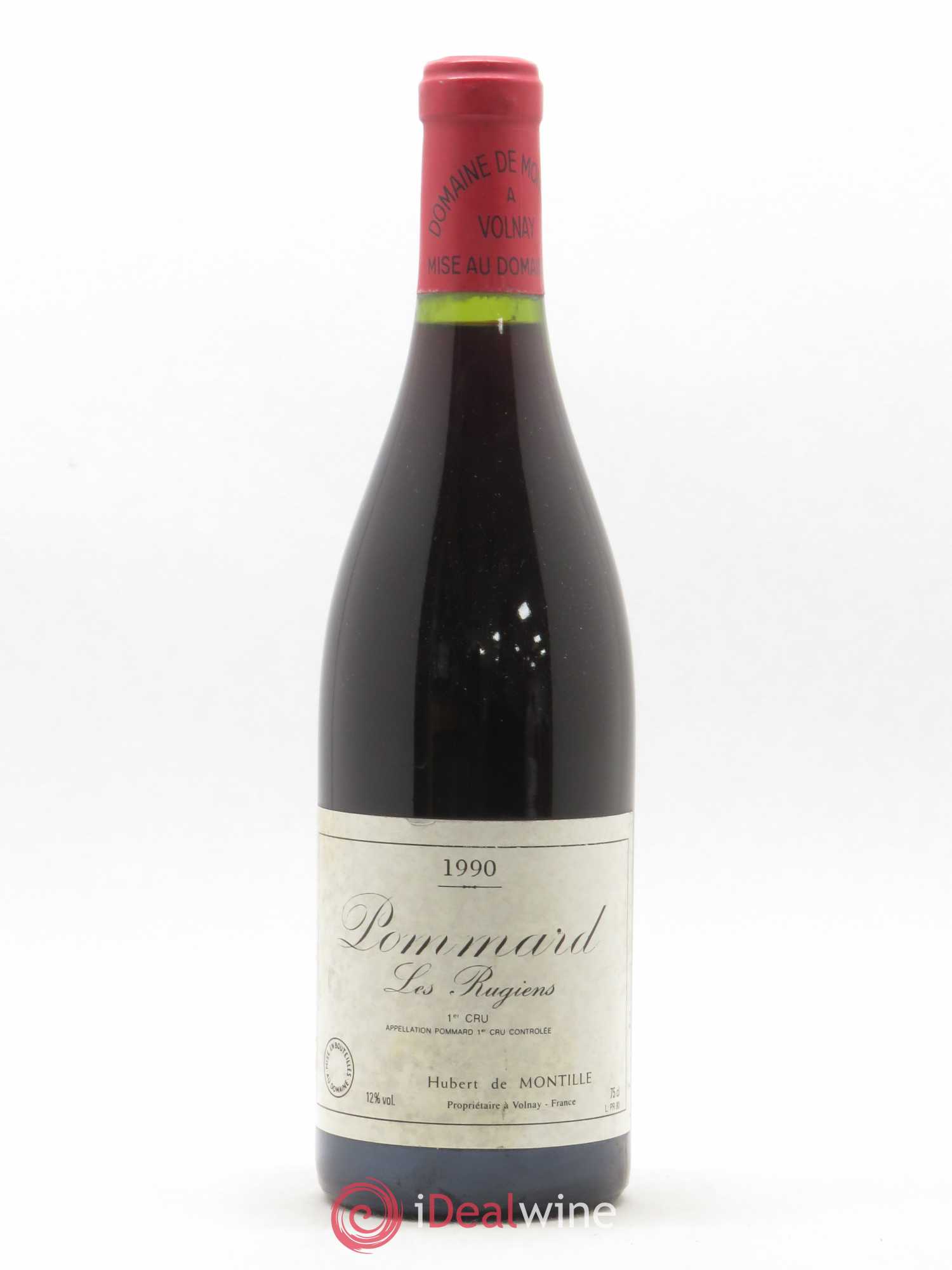 Pommard 1er Cru Les Rugiens De Montille (Domaine) (sans prix de réserve) 1990 - Lot de 1 bouteille - 0