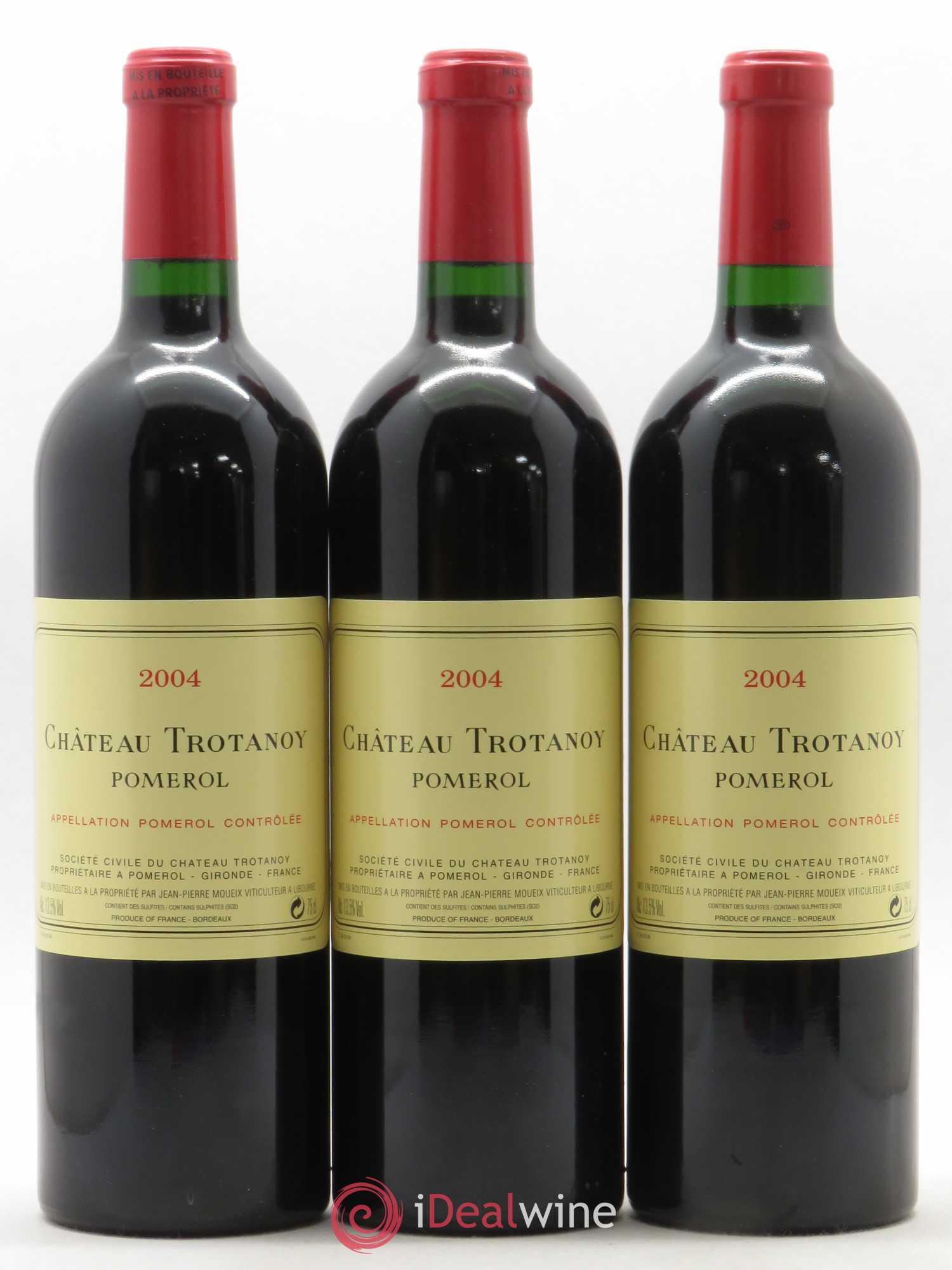 Château Trotanoy 2004 - Lot de 6 bouteilles - 1