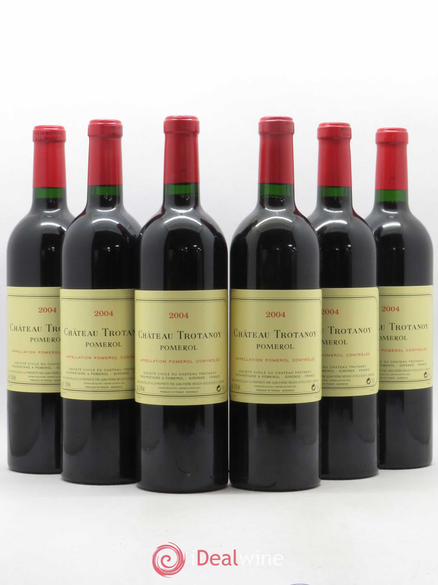 Château Trotanoy 2004 - Lot de 6 bouteilles - 0