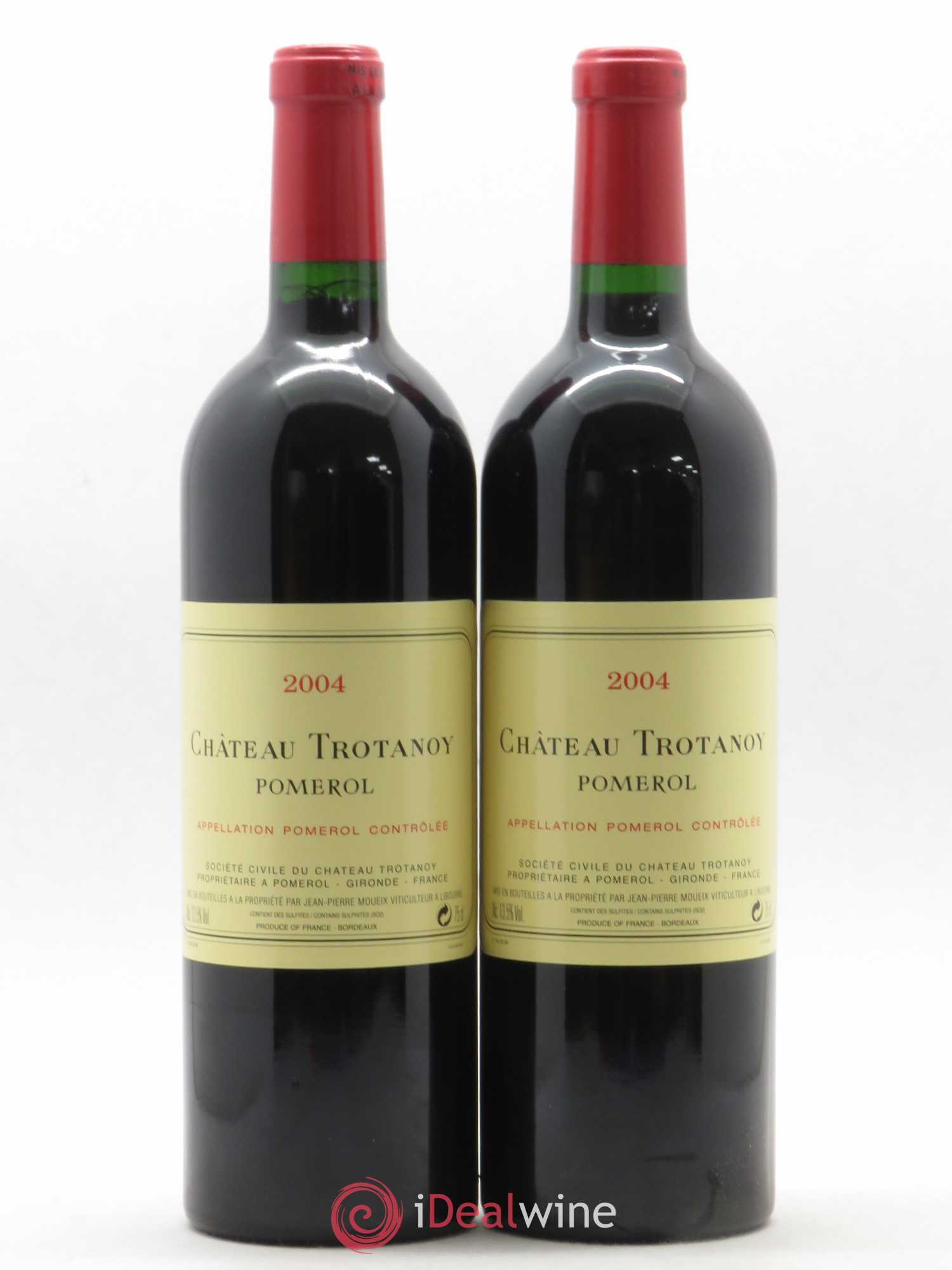 Château Trotanoy (sans prix de réserve) 2004 - Lot de 2 bouteilles - 0