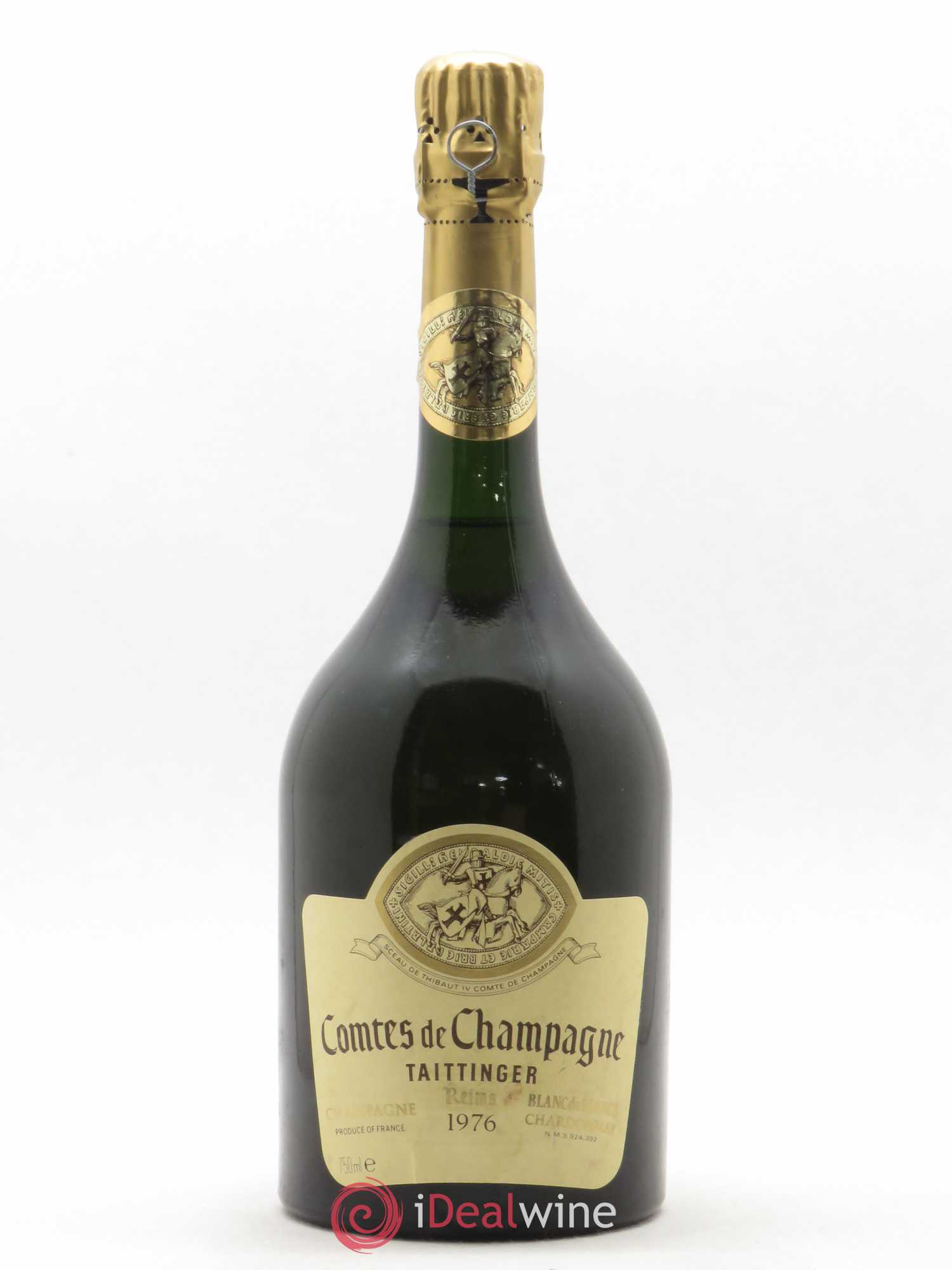 Comtes de Champagne Taittinger 1976 - Lot de 1 bouteille - 0