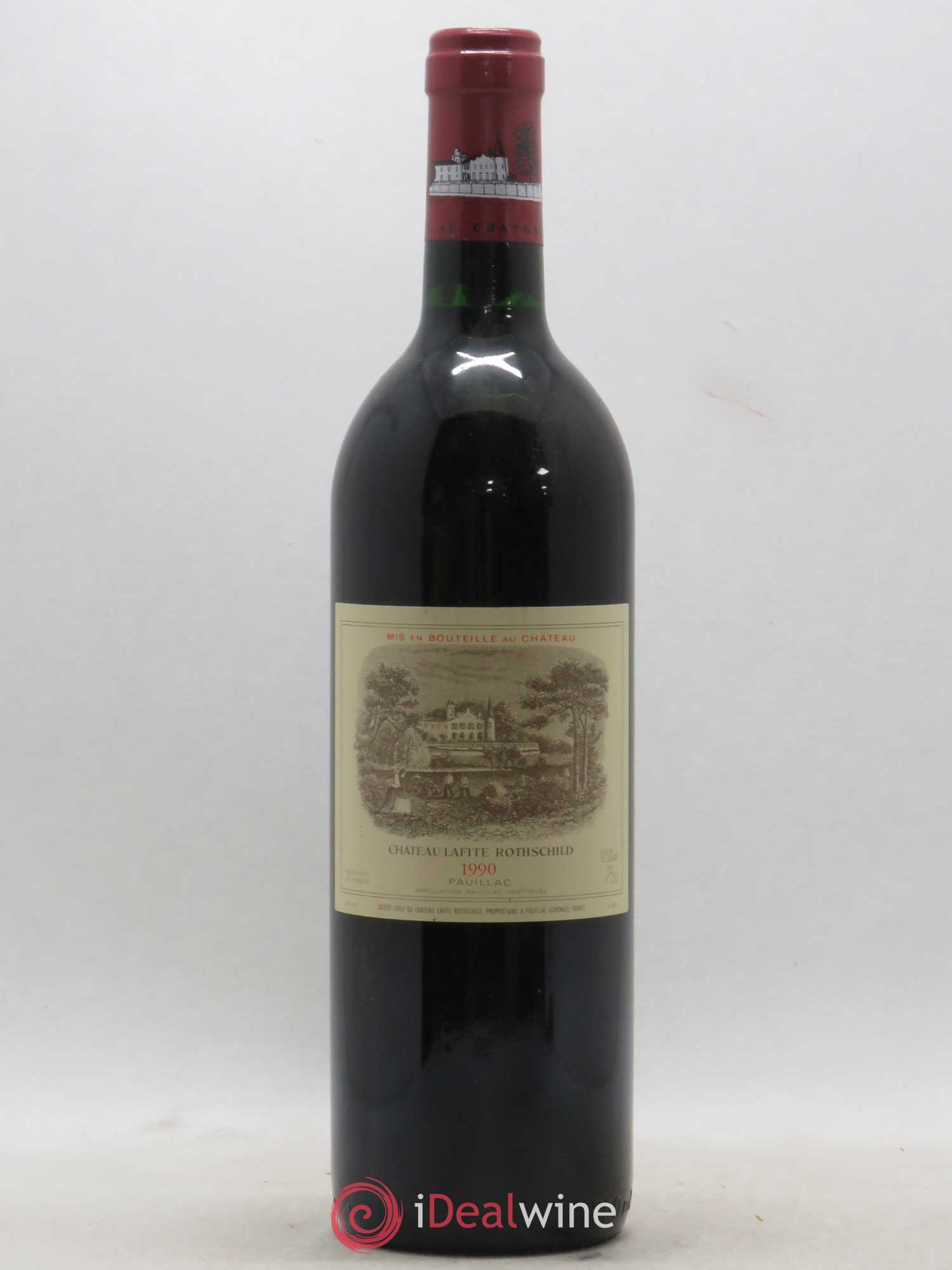Château Lafite Rothschild 1er Grand Cru Classé 1990 - Lot de 1 bouteille - 0