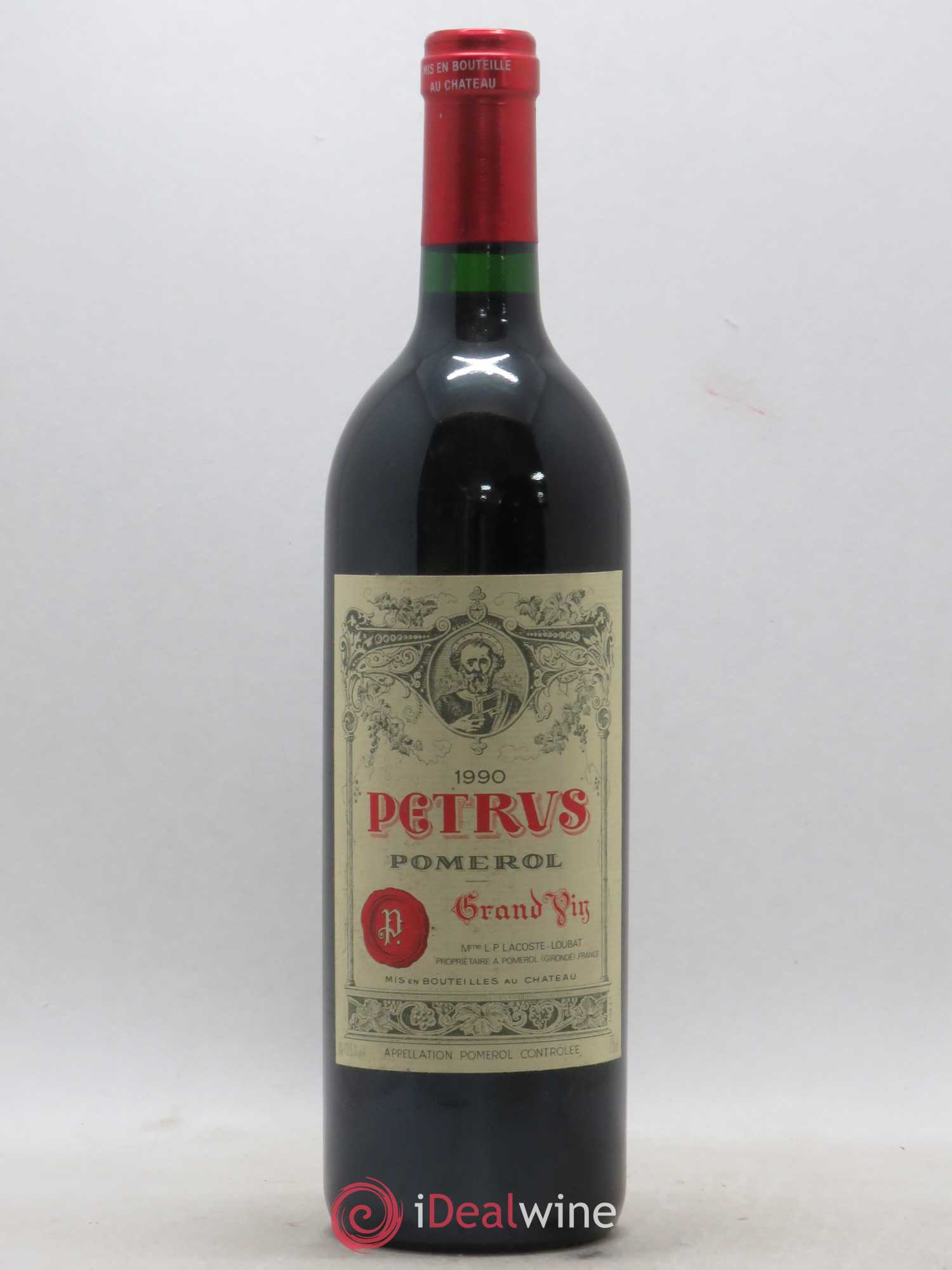 Petrus 1990 - Lot de 1 bouteille - 0