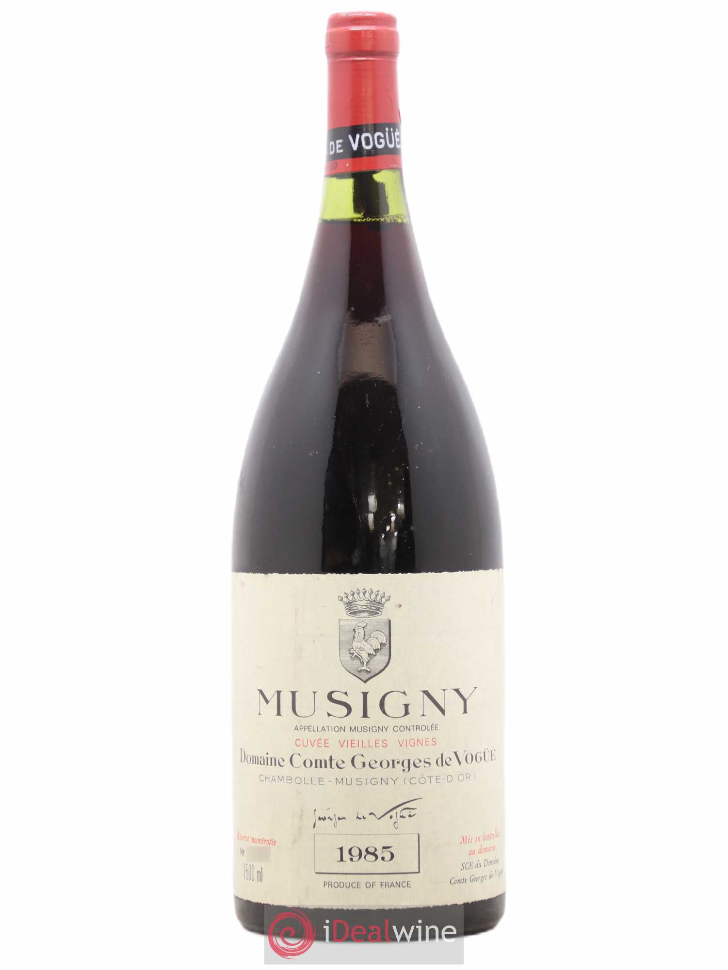 Musigny Grand Cru Cuvée Vieilles Vignes Comte Georges de Vogüé 1985 - Lot de 1 magnum - 0