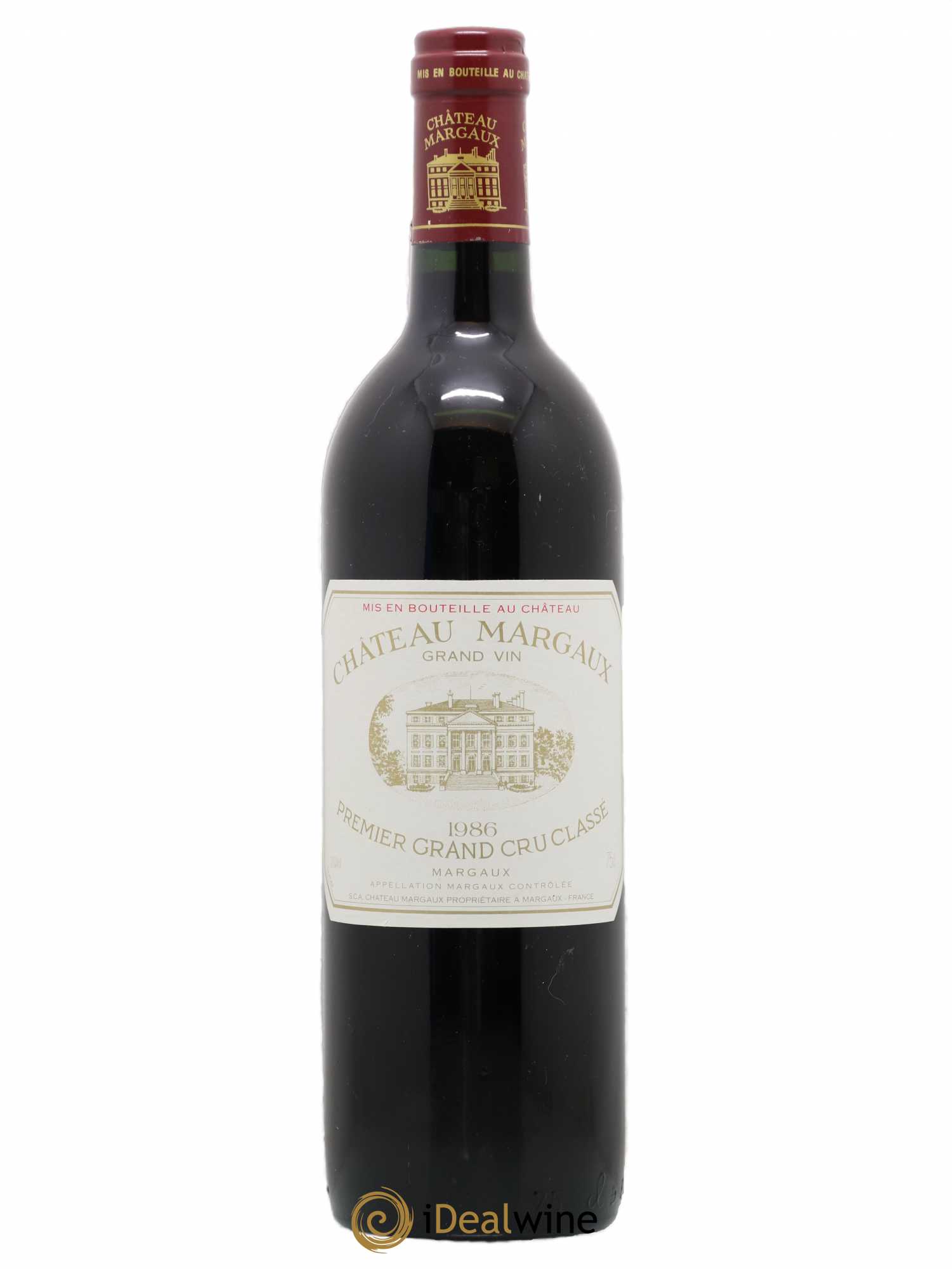 Château Margaux 1er Grand Cru Classé 1986 - Lot de 1 bouteille - 0