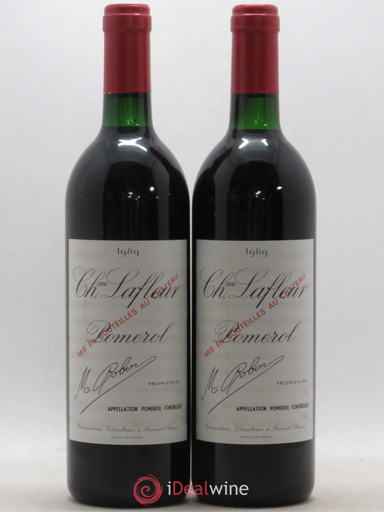 Château Lafleur 1989 - Lot de 2 bouteilles - 0