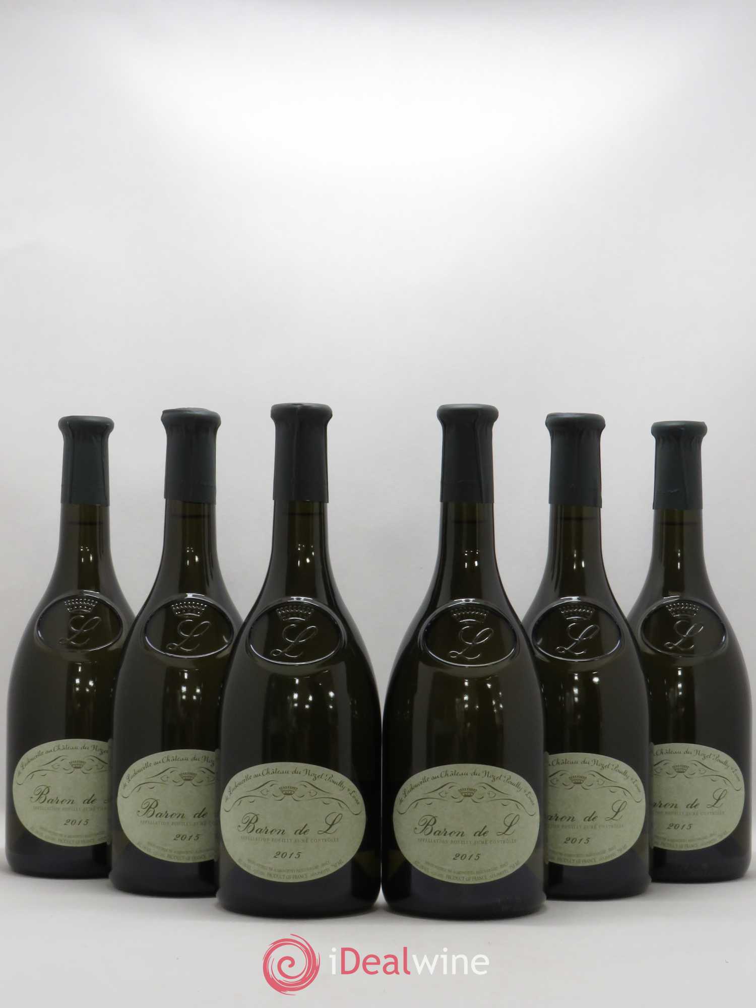 Pouilly-Fumé Baron de L Patrick de Ladoucette 2015 - Lot de 6 bouteilles - 0