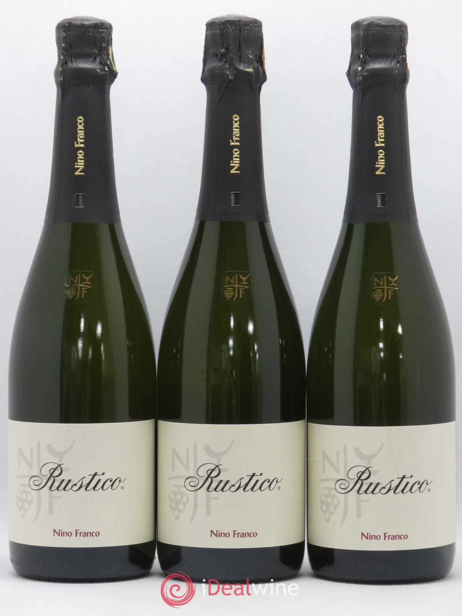 Italie DOC Prosecco Treviso Rustico Nino Franco (sans prix de réserve) - Posten von 3 Flaschen - 0