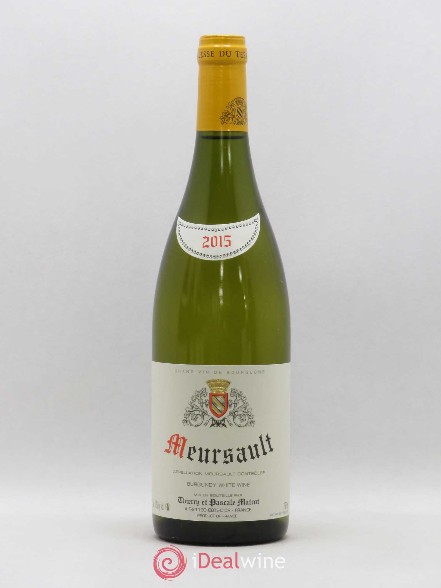 Meursault Matrot (Domaine) 2015 - Lot de 1 bouteille - 0