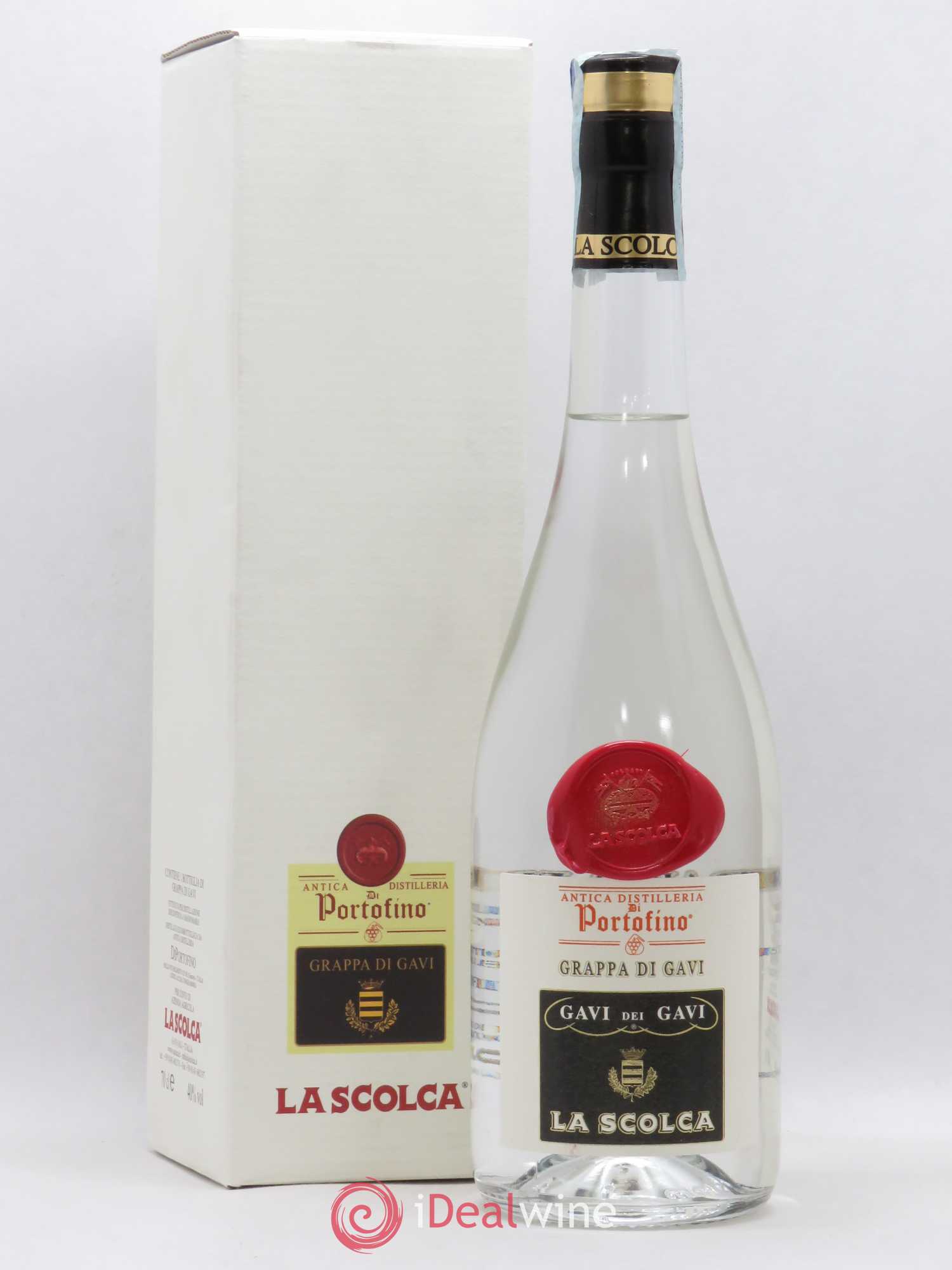 Gavi di Gavi DOCG Grappa di Gavi La Scolca Antica Distilleria di Portofino - Lot of 2 bottles - 1