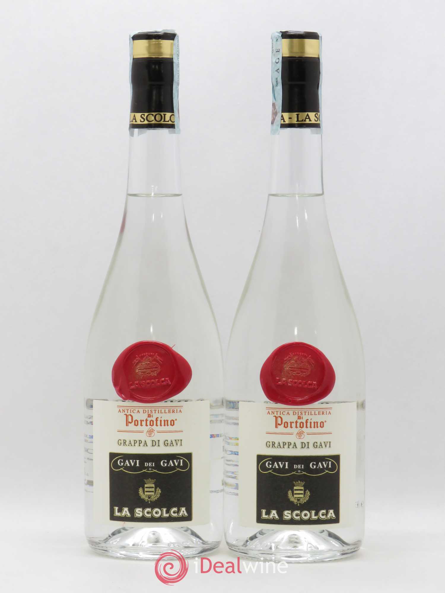 Gavi di Gavi DOCG Grappa di Gavi La Scolca Antica Distilleria di Portofino - Lot of 2 bottles - 0