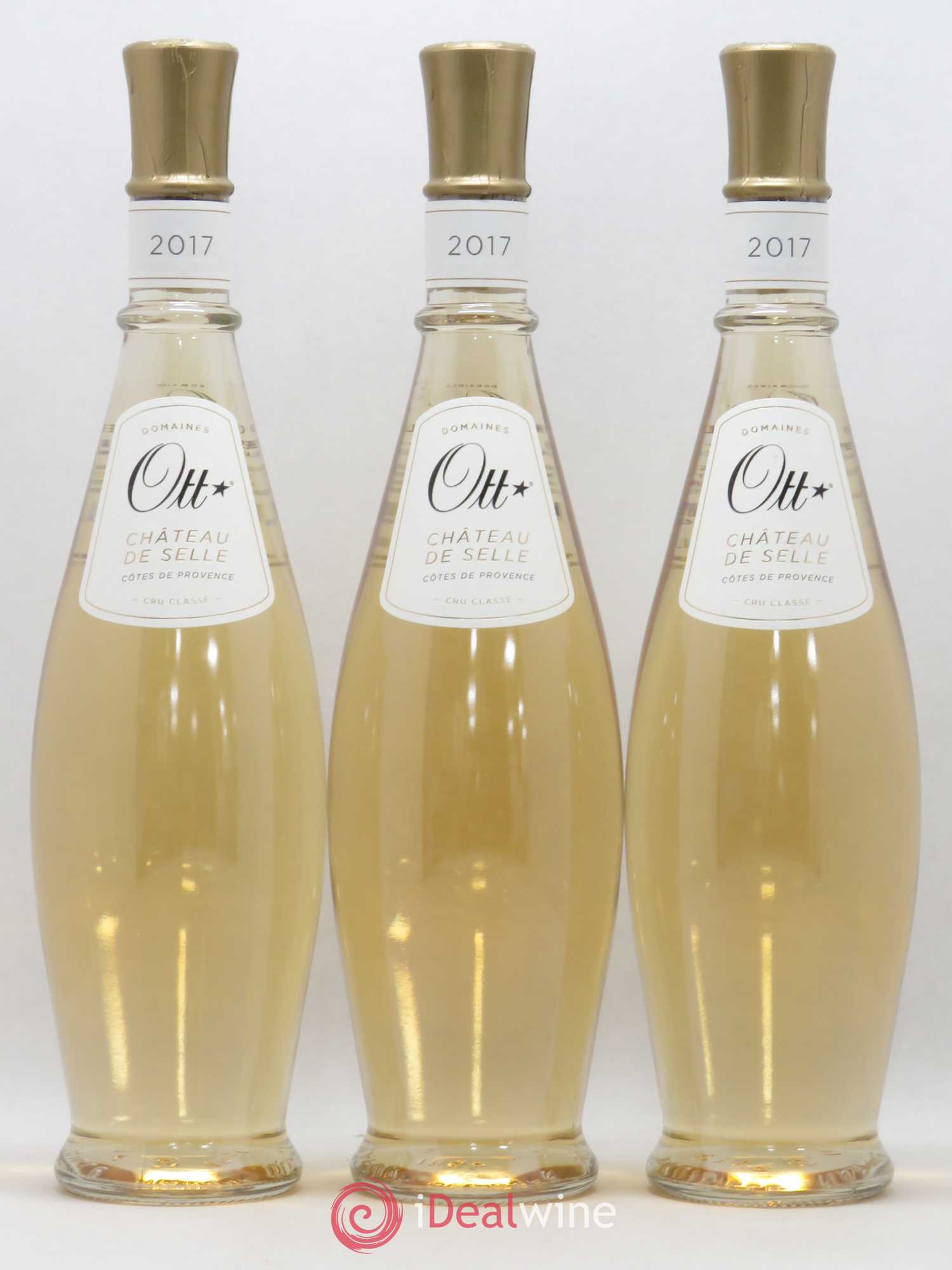 Côtes de Provence Château de Selle - Domaine d'Ott 2017 - Posten von 3 Flaschen - 0