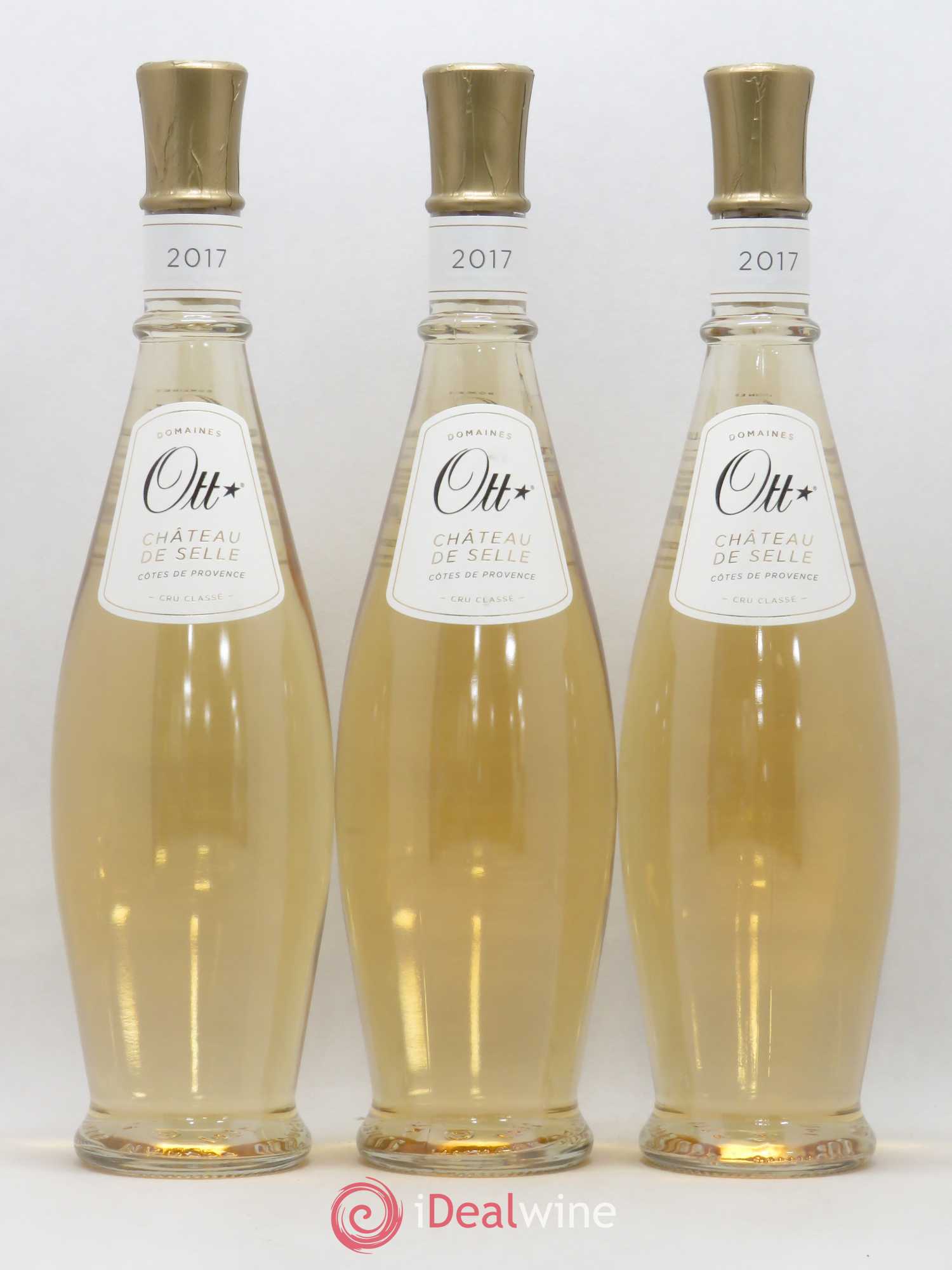 Côtes de Provence Château de Selle - Domaine d'Ott 2017 - Posten von 3 Flaschen - 0