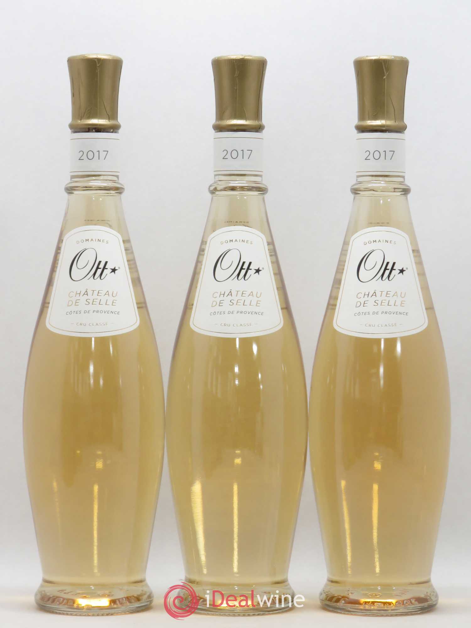 Côtes de Provence Château de Selle - Domaine d'Ott 2017 - Posten von 6 Flaschen - 2