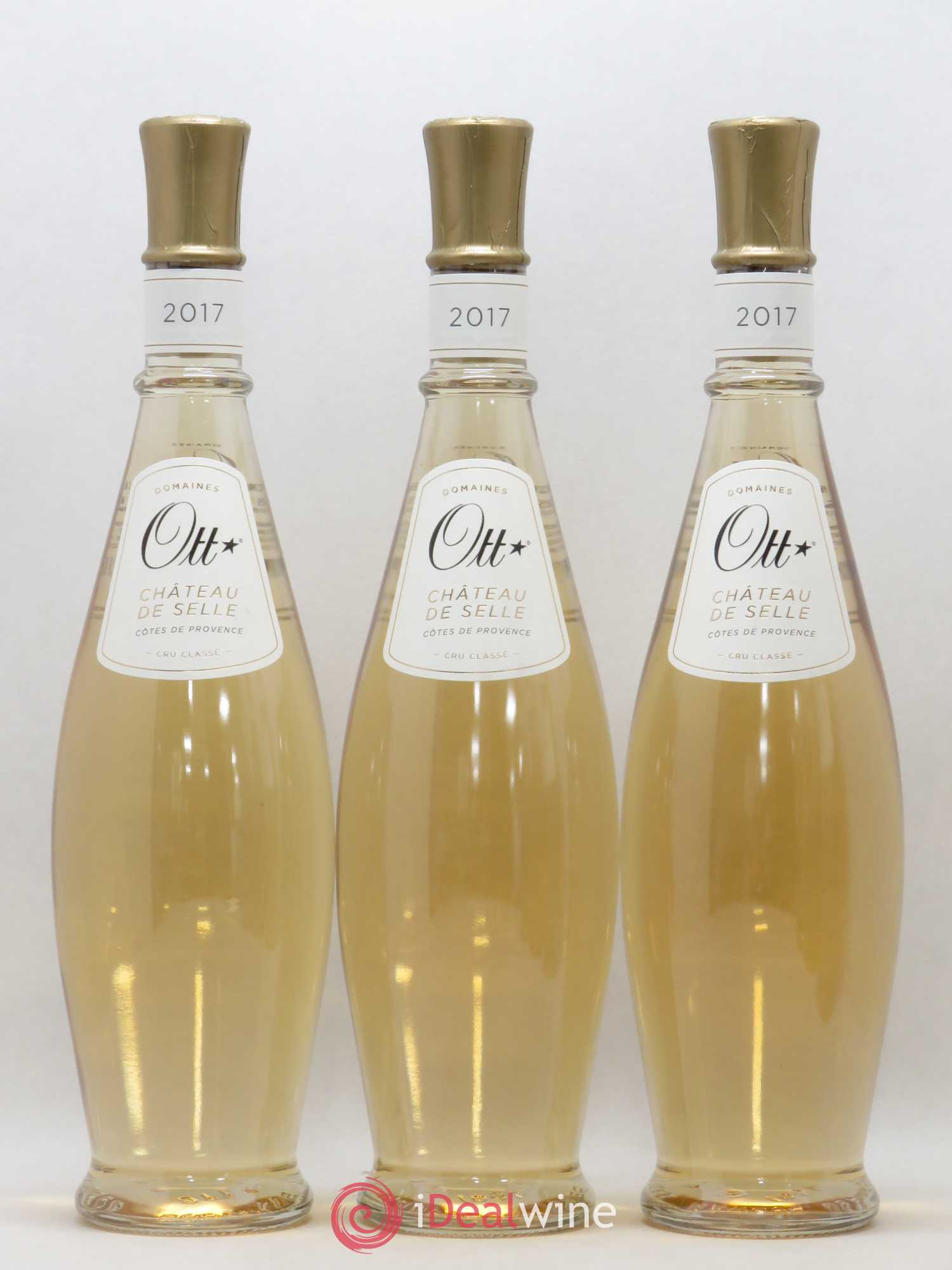 Côtes de Provence Château de Selle - Domaine d'Ott 2017 - Posten von 3 Flaschen - 0