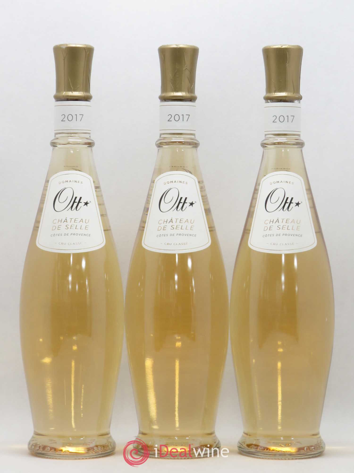 Côtes de Provence Château de Selle - Domaine d'Ott 2017 - Posten von 3 Flaschen - 0