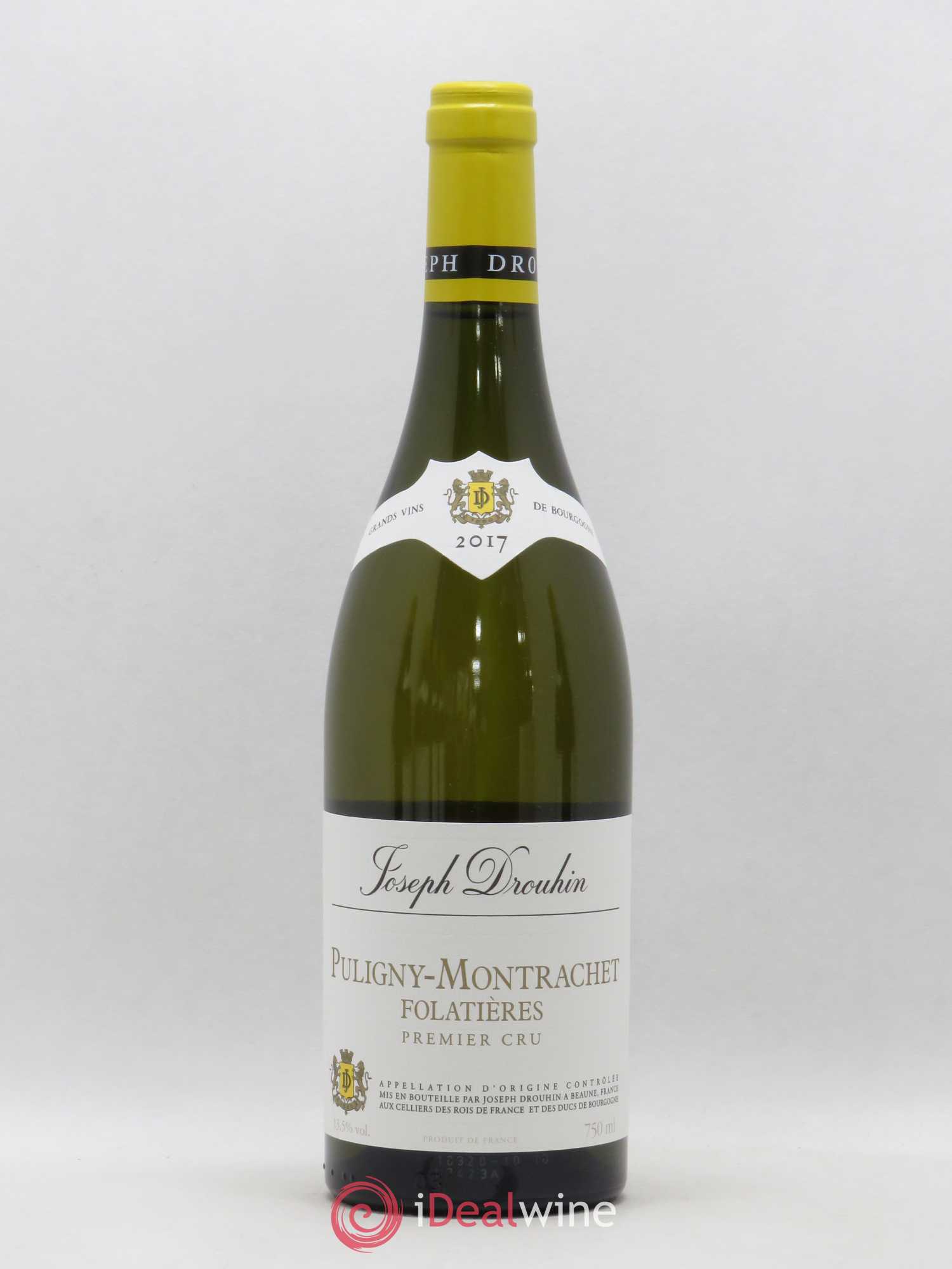 Puligny-Montrachet 1er Cru Folatières Joseph Drouhin 2017 - Lot de 1 bouteille - 0