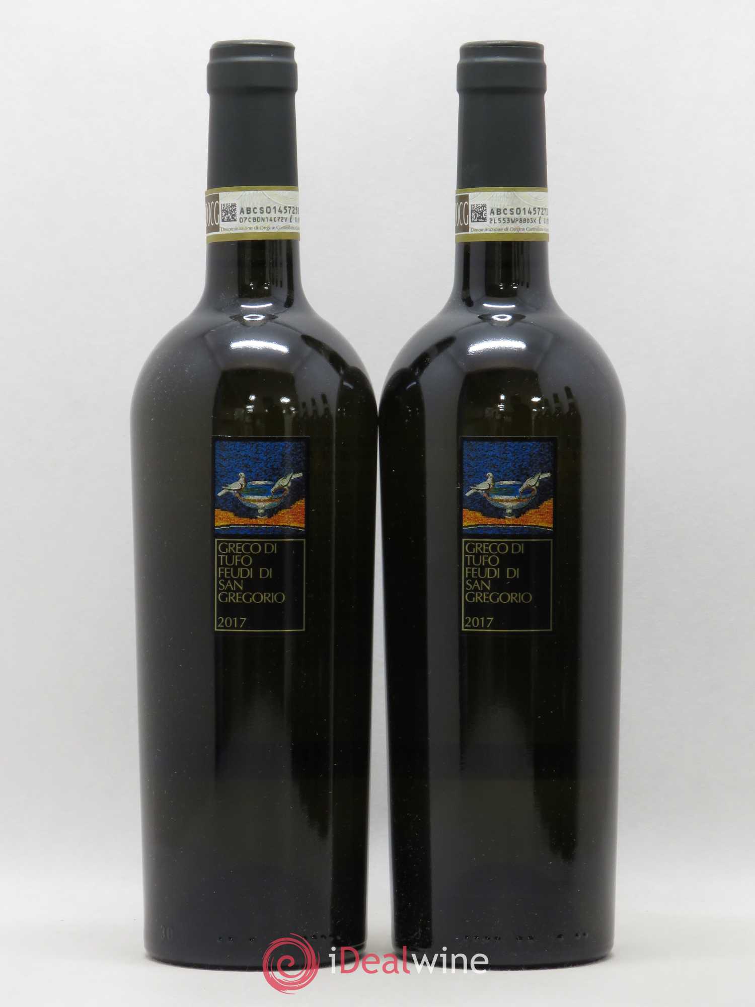 Italie DOC Greco Di Tufo Campanie Feudi di San Gregorio 2017 - Posten von 2 Flaschen - 0
