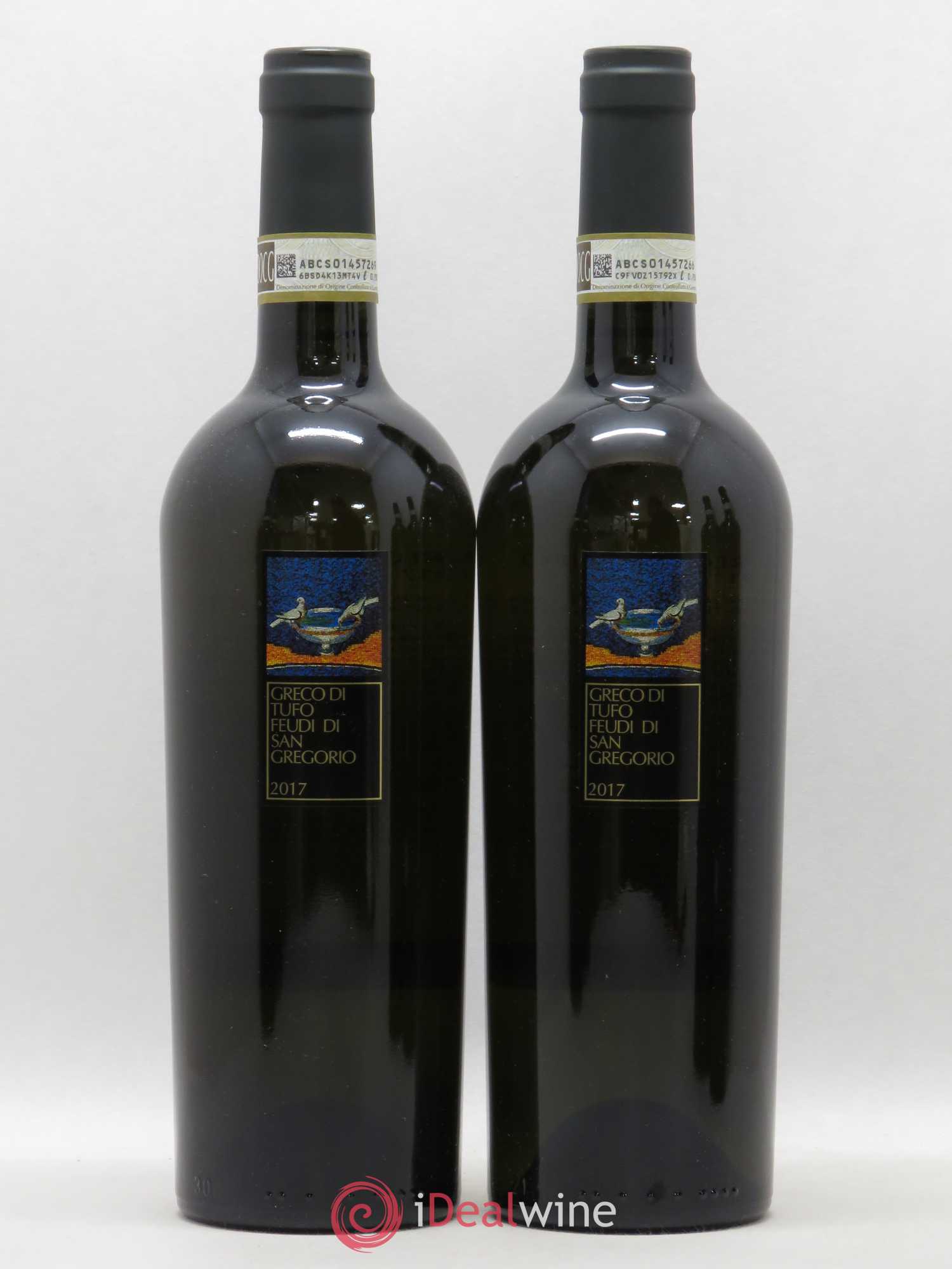 Italie DOC Greco Di Tufo Campanie Feudi di San Gregorio 2017 - Posten von 2 Flaschen - 0