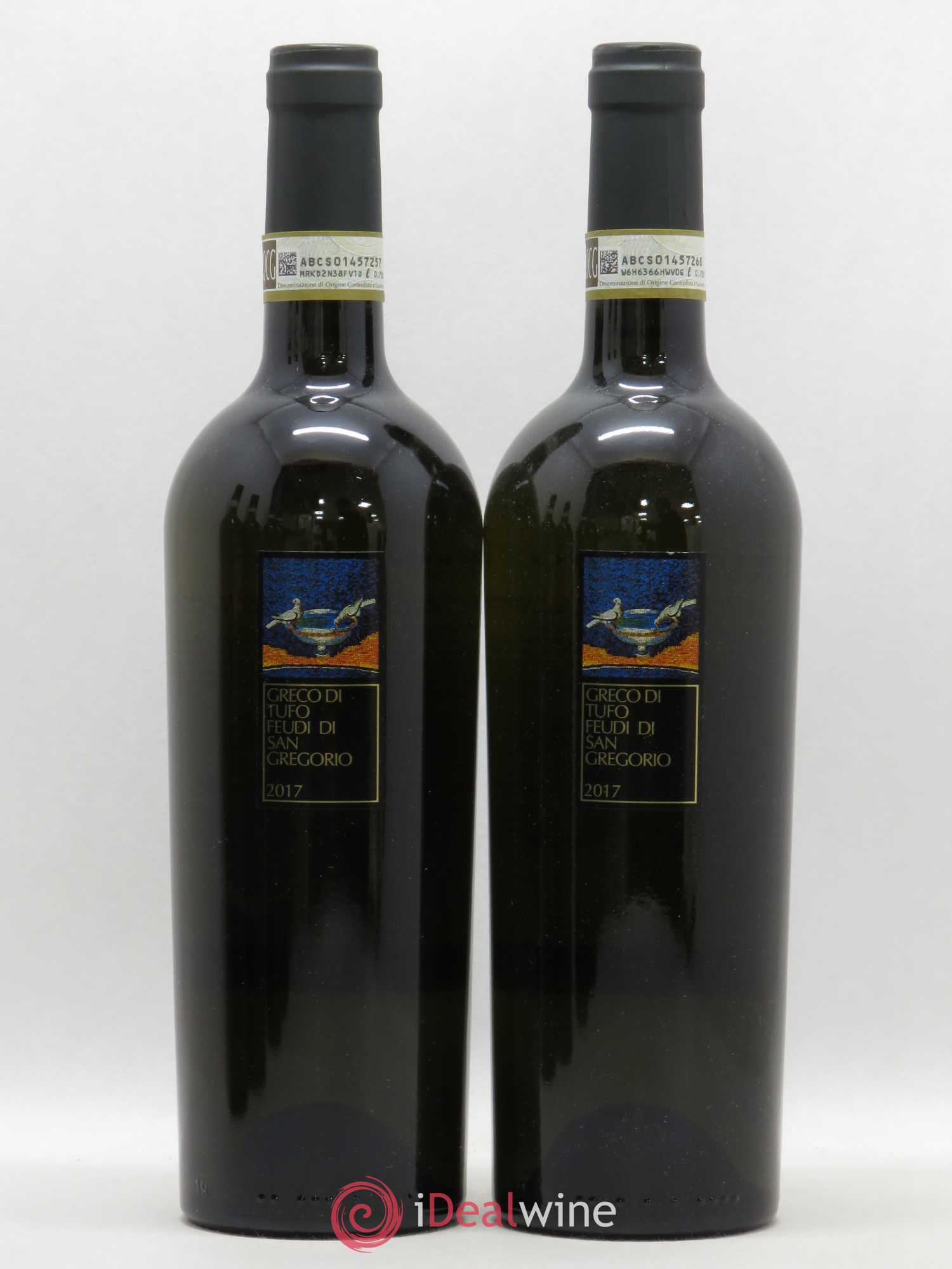 Italie DOC Greco Di Tufo Campanie Feudi di San Gregorio 2017 - Posten von 2 Flaschen - 0