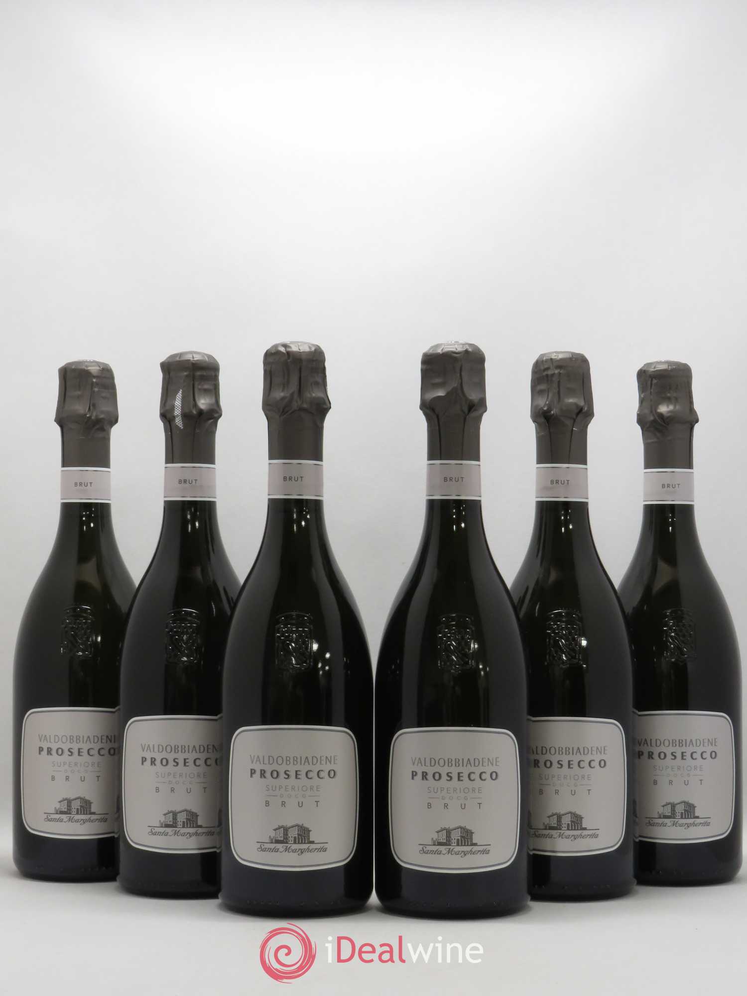 Italie DOCG Prosecco Superiore Santa Margherita Valdobbiadene Brut - Posten von 6 Flaschen - 0