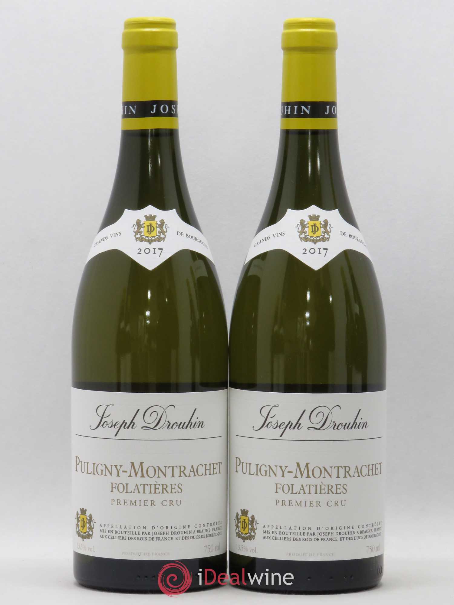 Puligny-Montrachet 1er Cru Folatières Joseph Drouhin 2017 - Lot de 2 bouteilles - 0