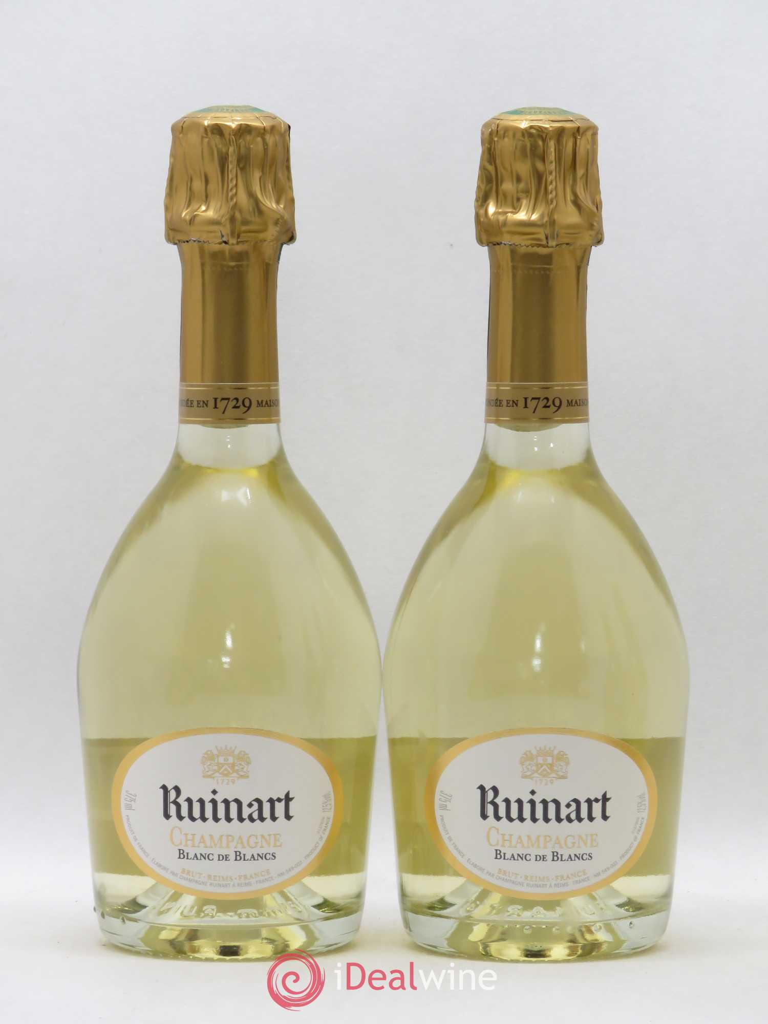 Blanc de Blancs Brut Ruinart - Lot de 2 demi bouteilles - 0