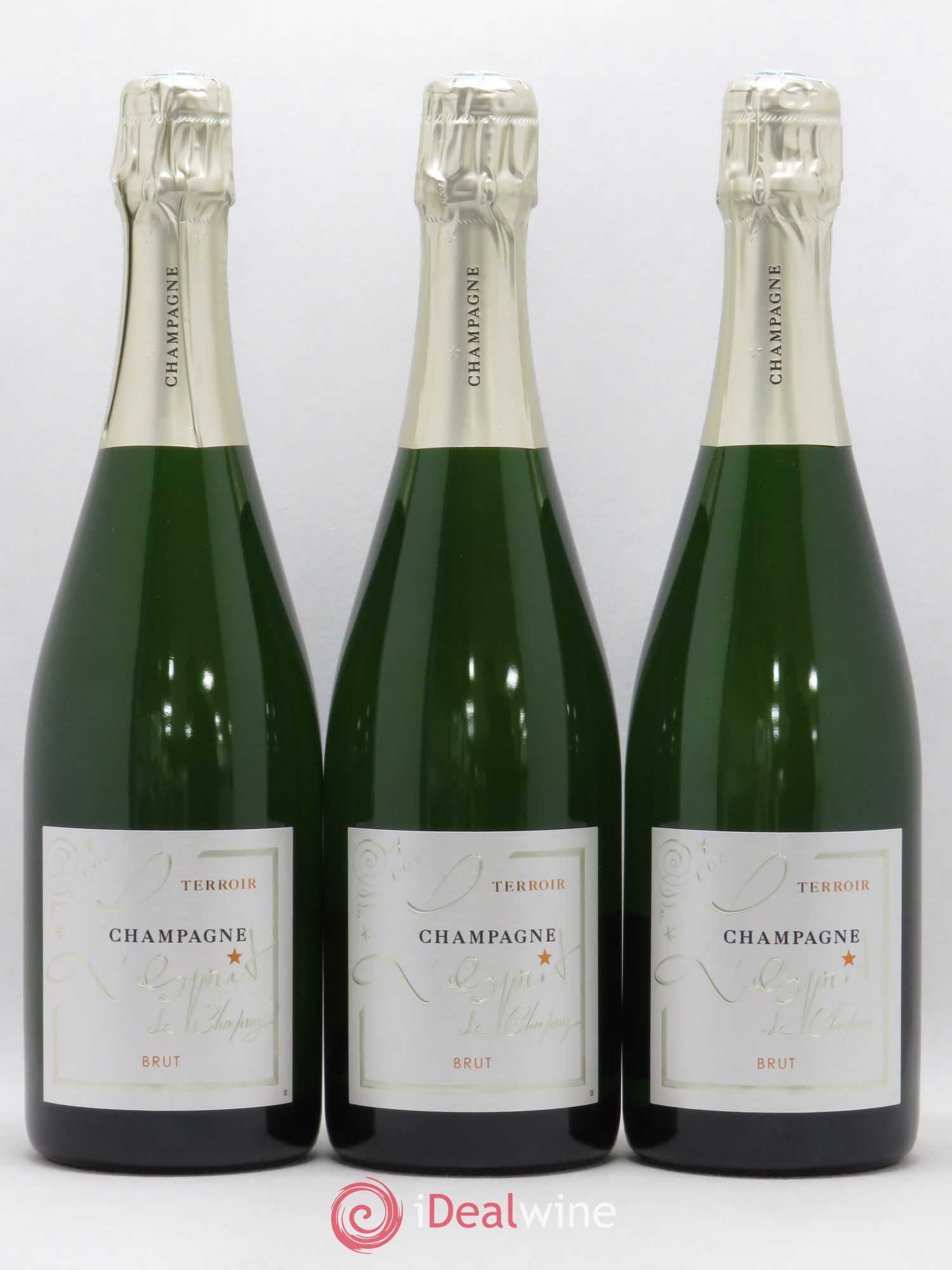 Champagne Chapuy L'esprit de Chapuy Cuvée Terroir - Posten von 3 Flaschen - 0