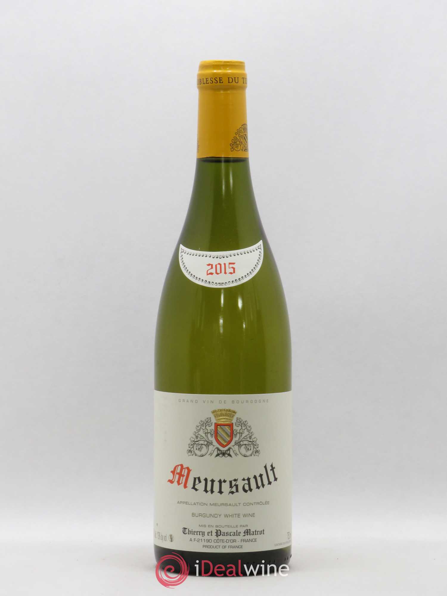 Meursault Matrot (Domaine) 2015 - Lot de 1 bouteille - 0