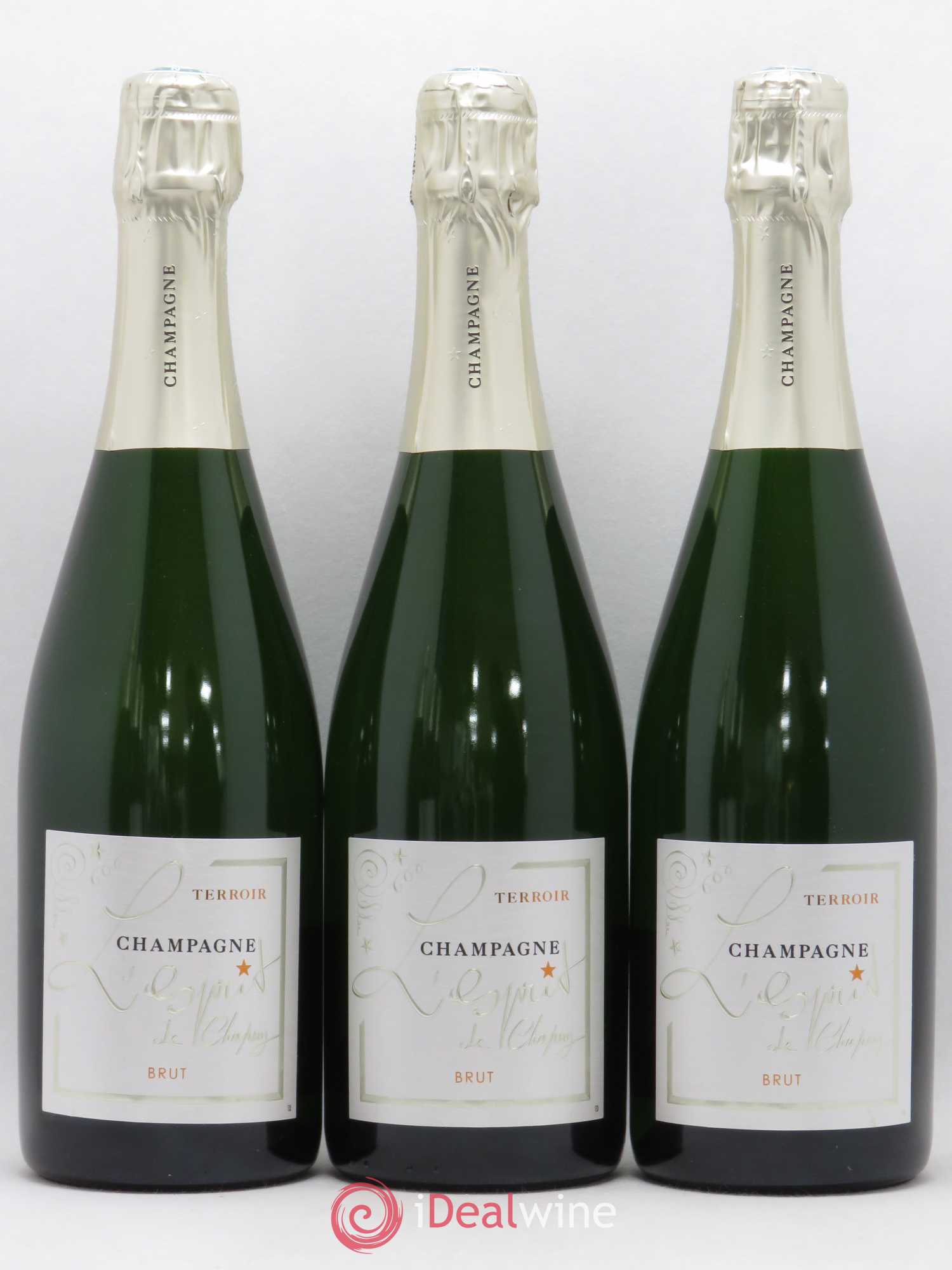 Champagne Chapuy L'esprit de Chapuy Cuvée Terroir - Posten von 3 Flaschen - 0