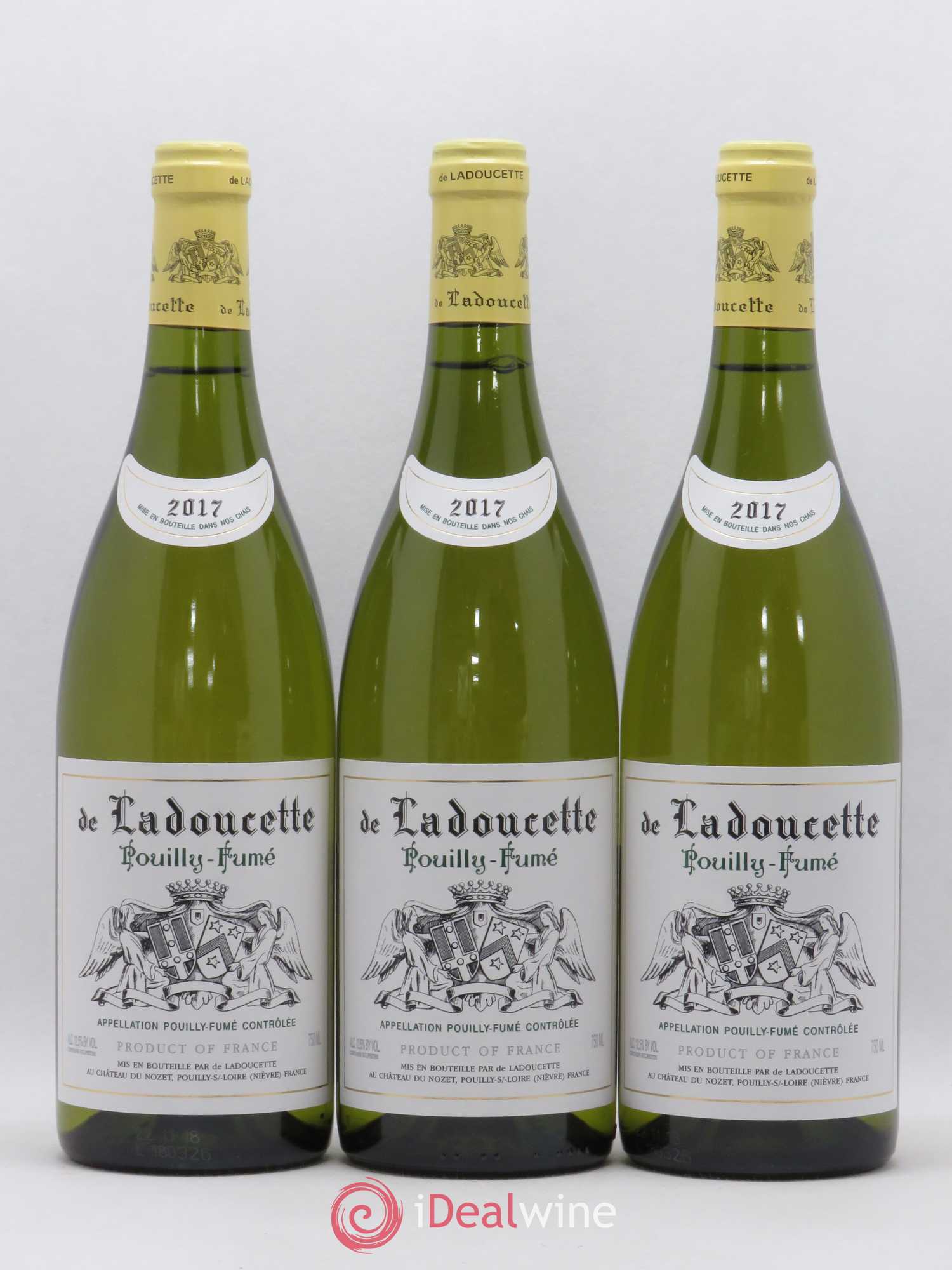 Pouilly-Fumé Patrick de Ladoucette 2017 - Lot de 3 bouteilles - 0