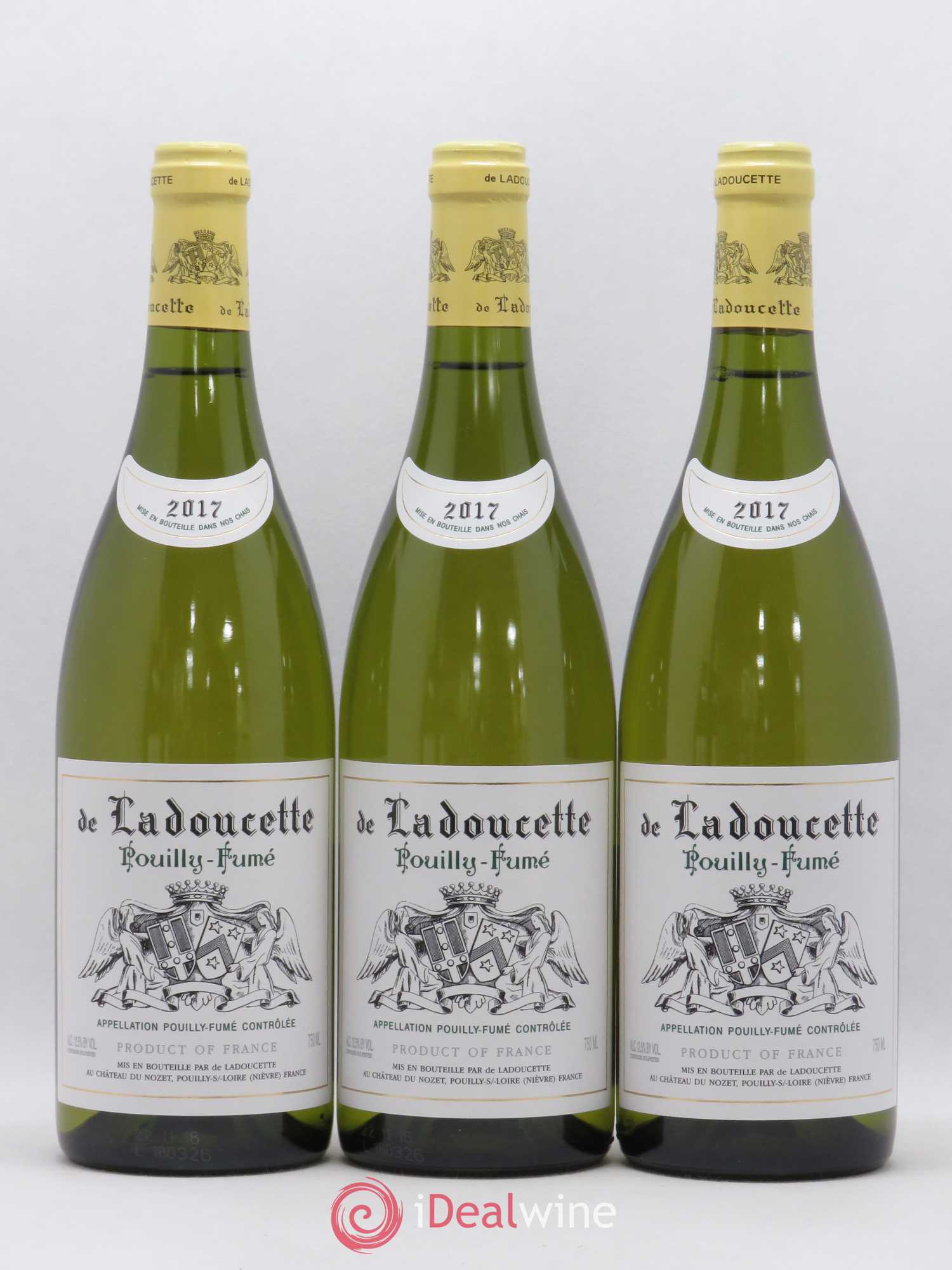 Pouilly-Fumé Patrick de Ladoucette 2017 - Lot de 3 bouteilles - 0