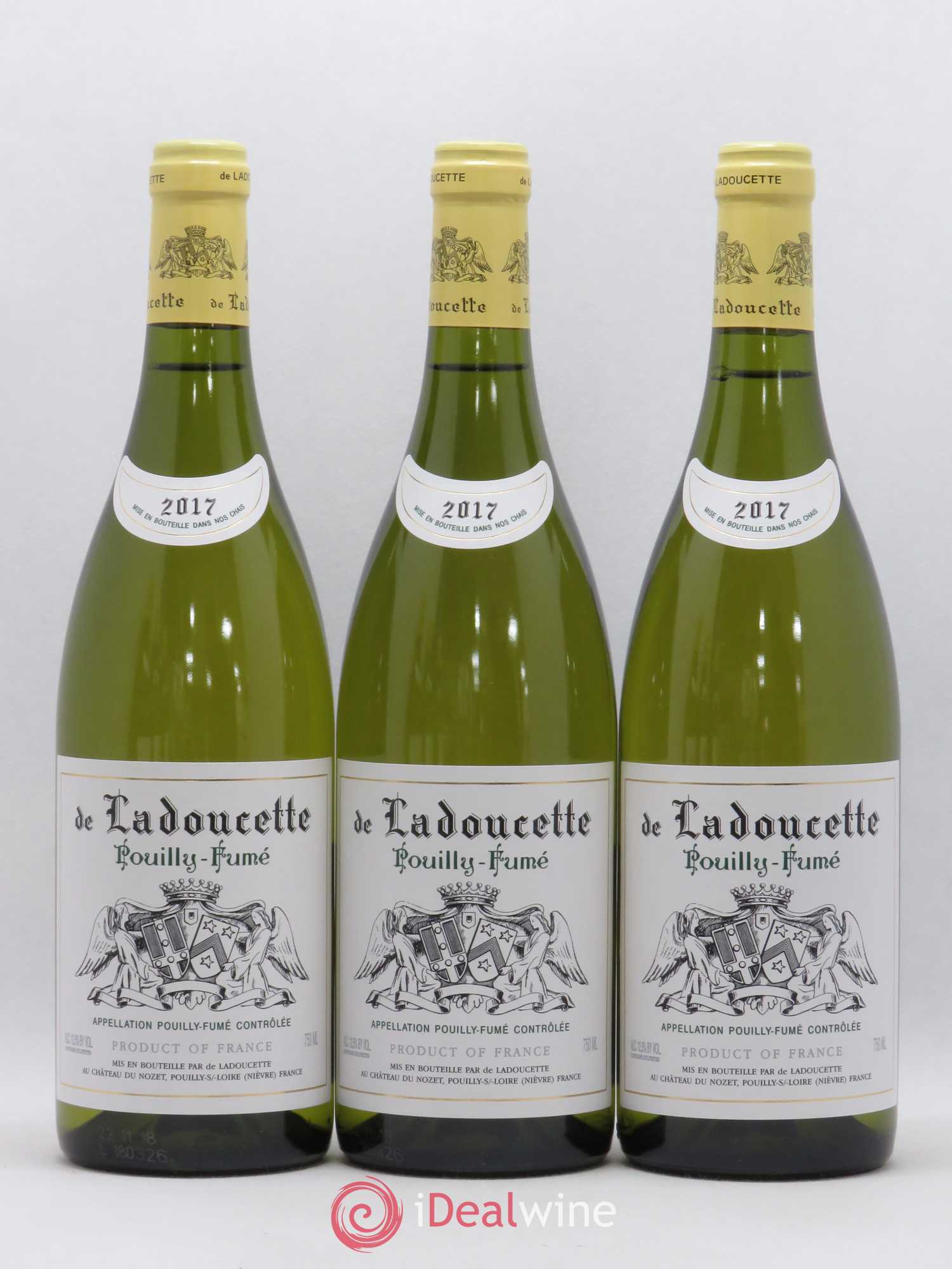 Pouilly-Fumé Patrick de Ladoucette 2017 - Lot de 3 bouteilles - 0
