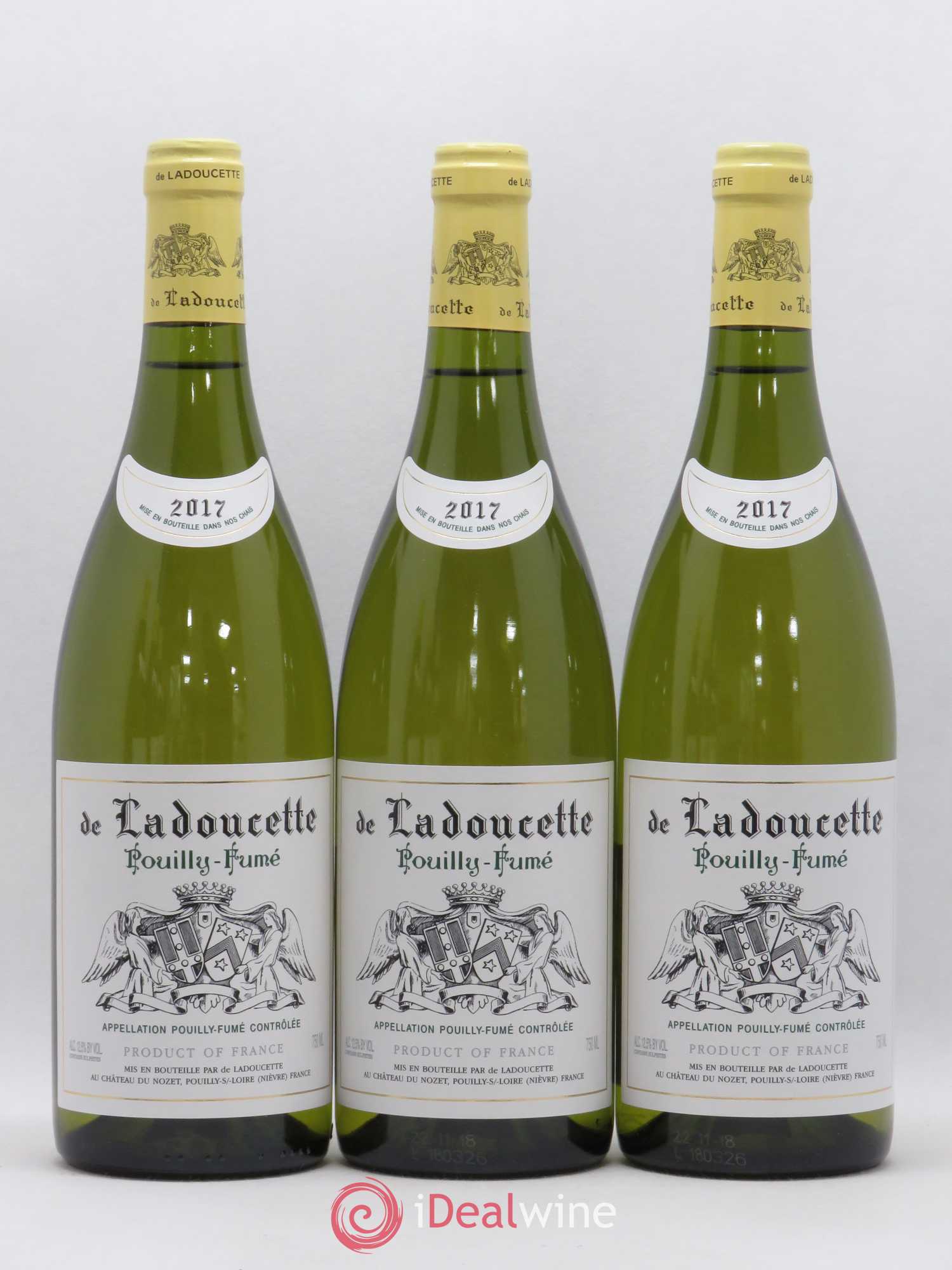 Pouilly-Fumé Patrick de Ladoucette 2017 - Lot de 3 bouteilles - 0