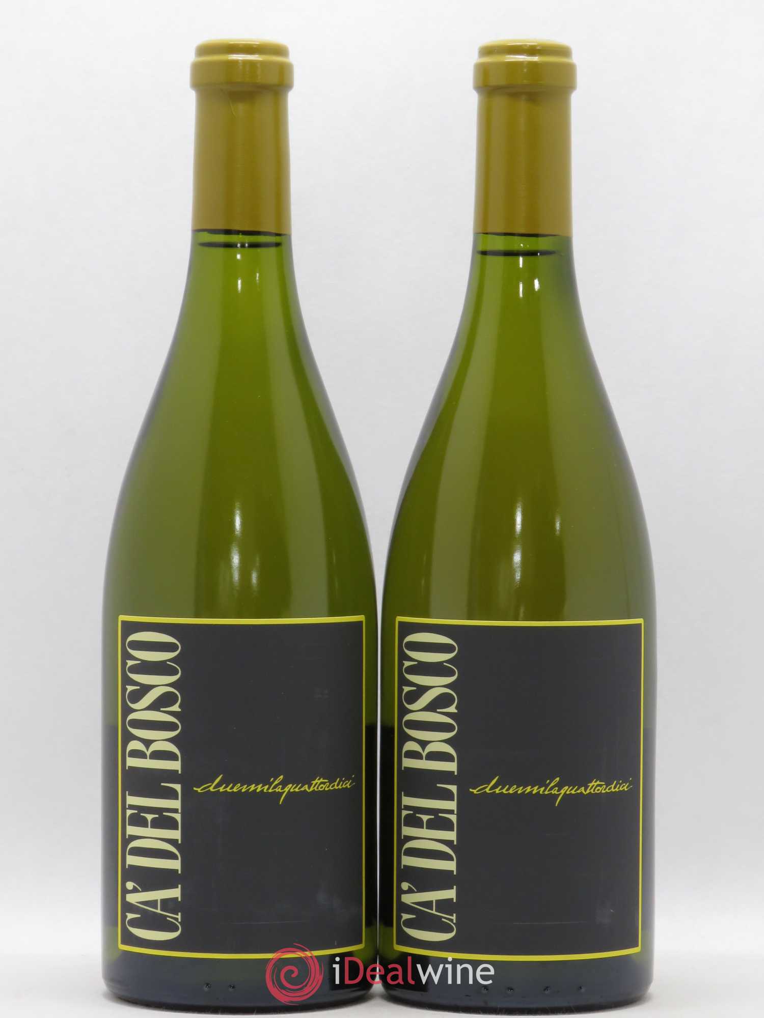 Italie DOC Curtefranca Ca' del Bosco Chardonnay 2014 - Posten von 2 Flaschen - 0