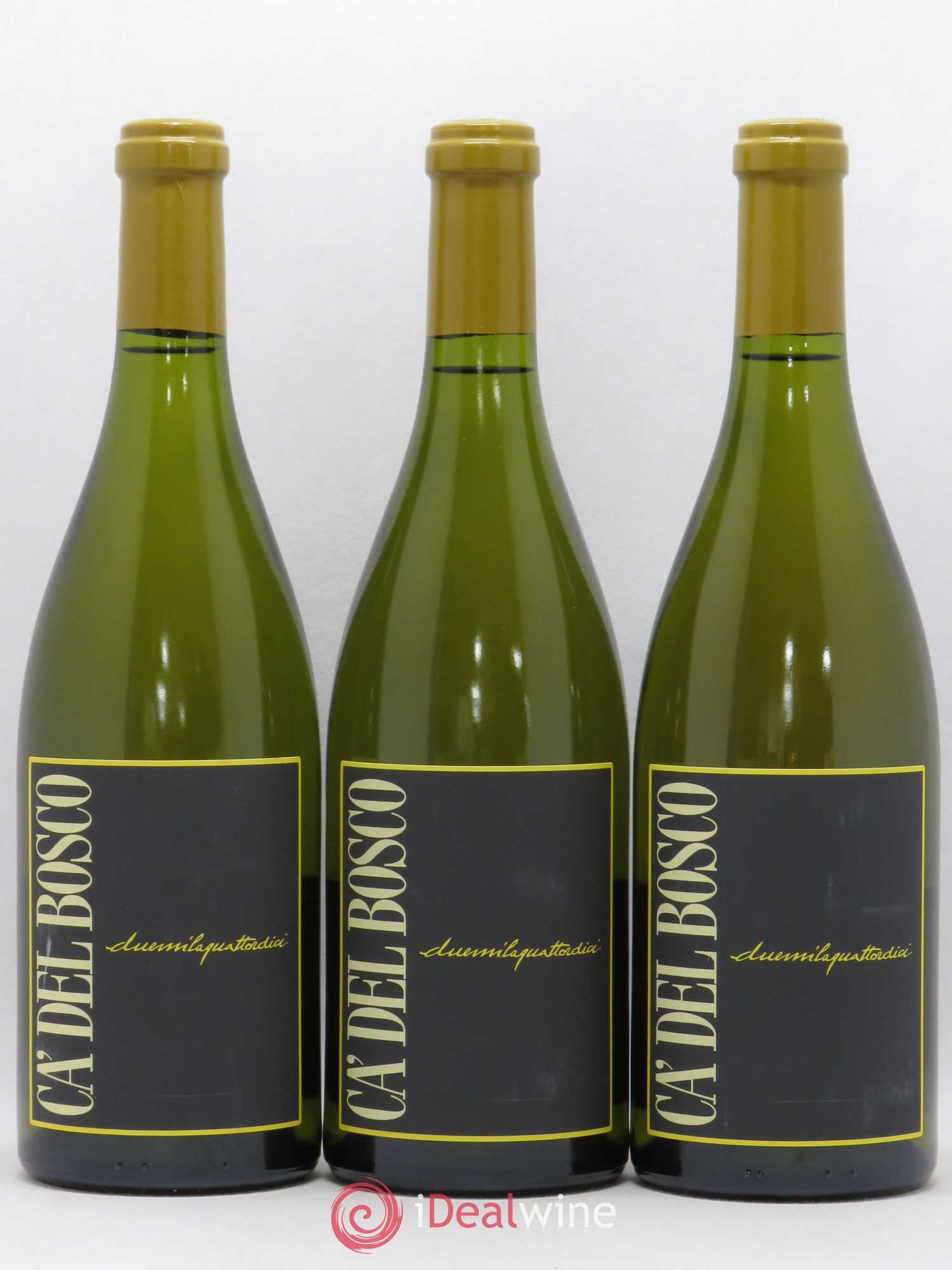 Italie DOC Curtefranca Ca' del Bosco Chardonnay 2014 - Posten von 3 Flaschen - 0
