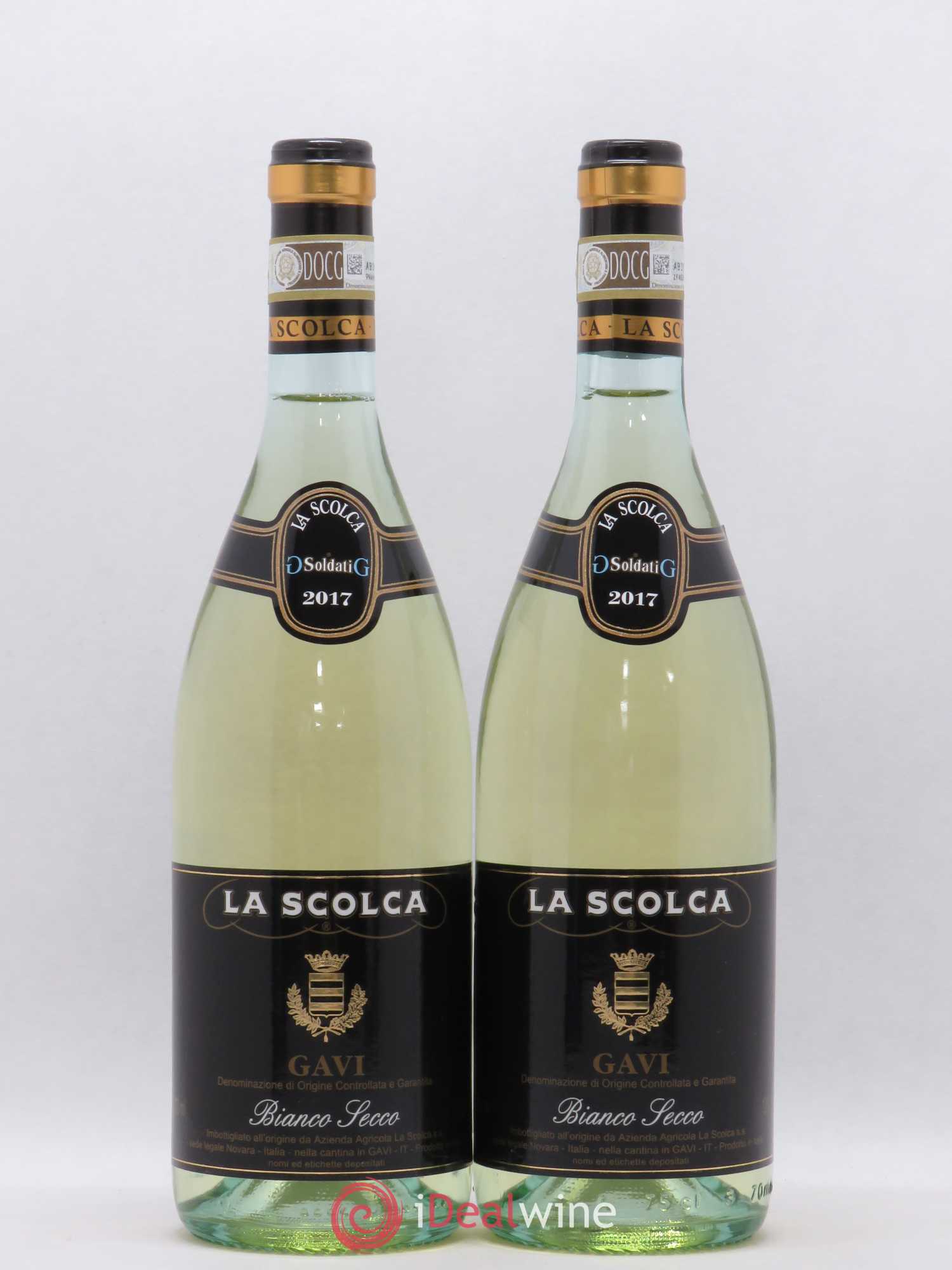 Gavi di Gavi DOCG La Scolca (sans prix de réserve) 2017 - Posten von 2 Flaschen - 0