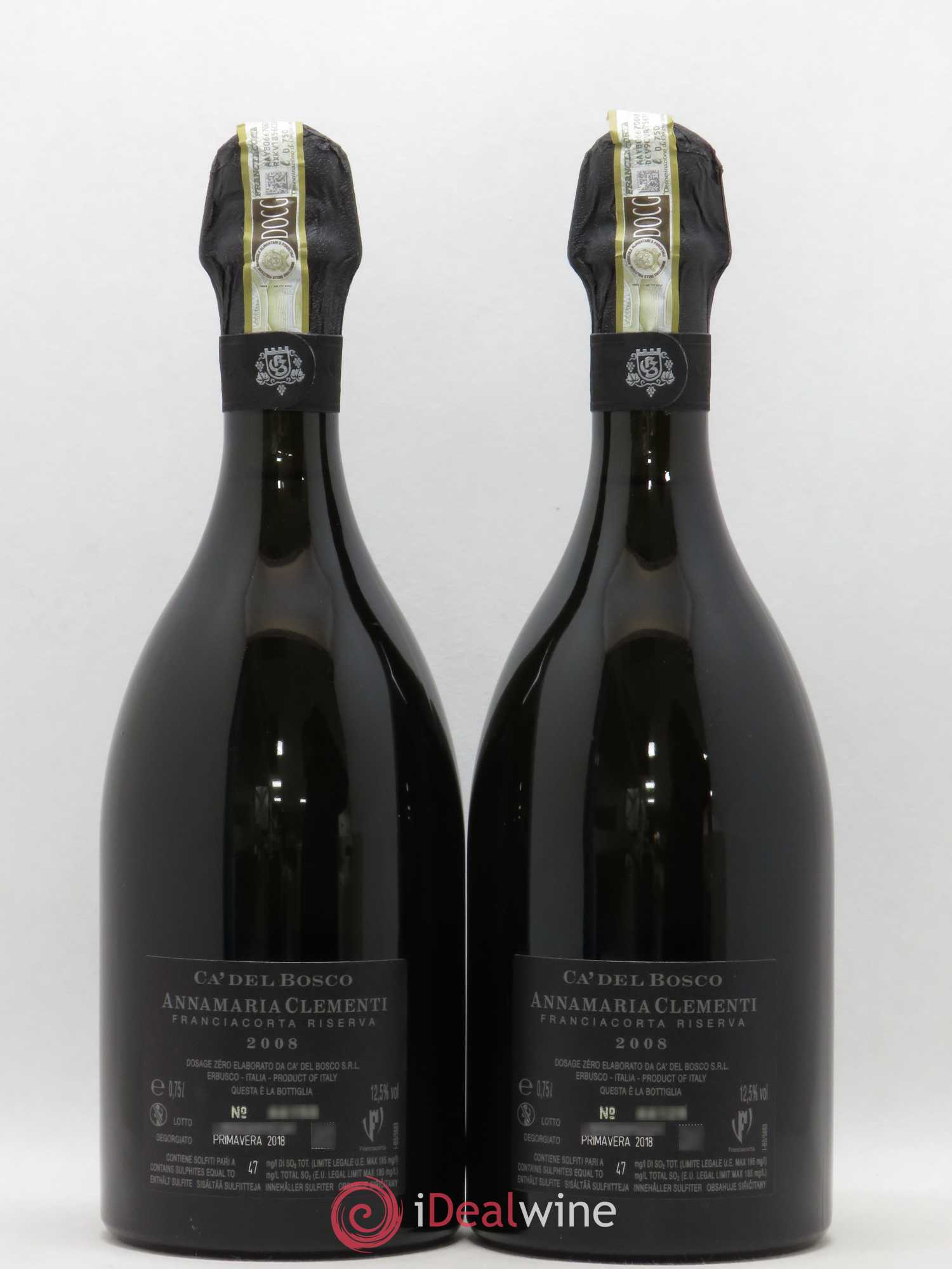 Italie 2008 - Posten von 2 Flaschen - 1