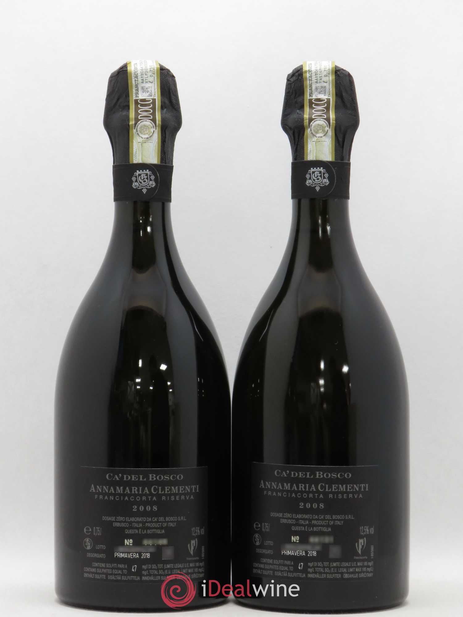 Italie 2008 - Posten von 2 Flaschen - 1
