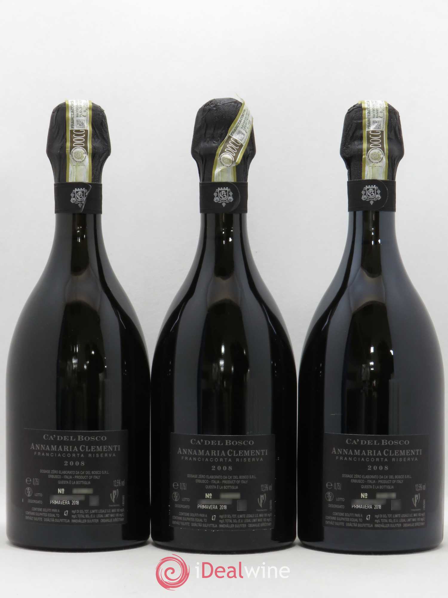 Italie 2008 - Posten von 3 Flaschen - 1