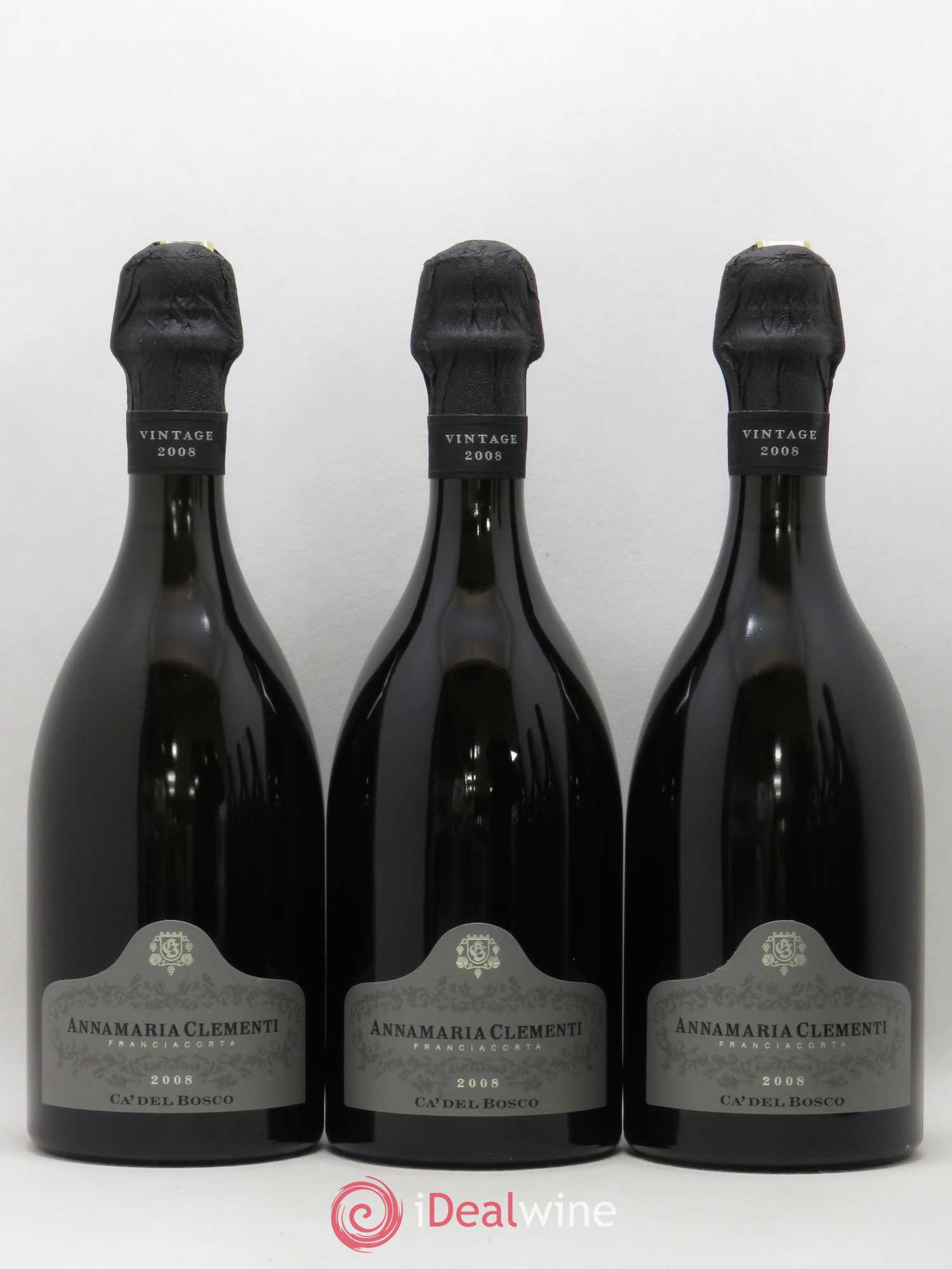 Italie Ca' del Bosco Annamaria Clementi Franciacorta Riserva (sans prix de réserve) 2008 - Posten von 6 Flaschen - 1